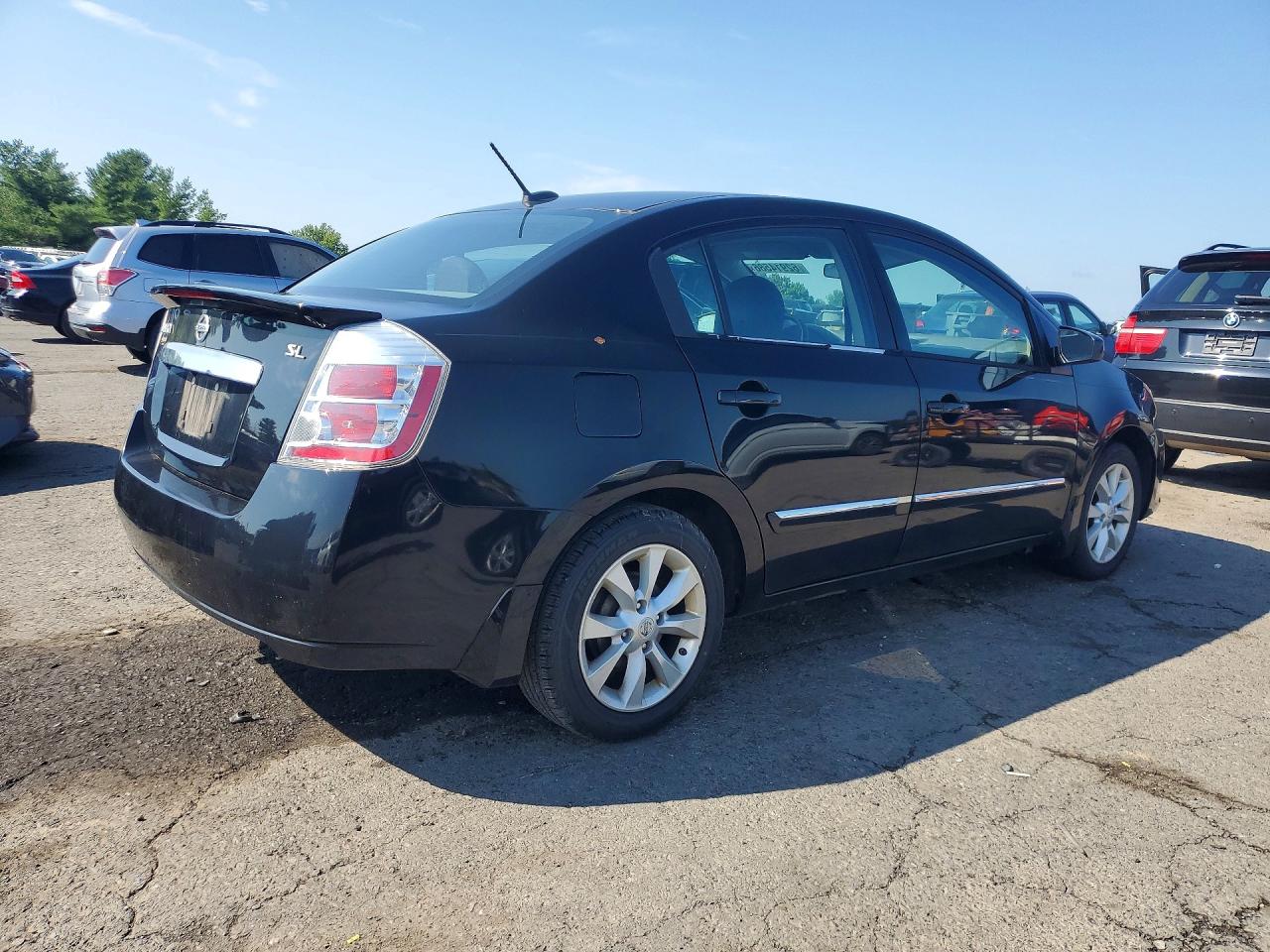 2012 Nissan Sentra 2.0 Black vin: 3N1AB6AP6CL783333