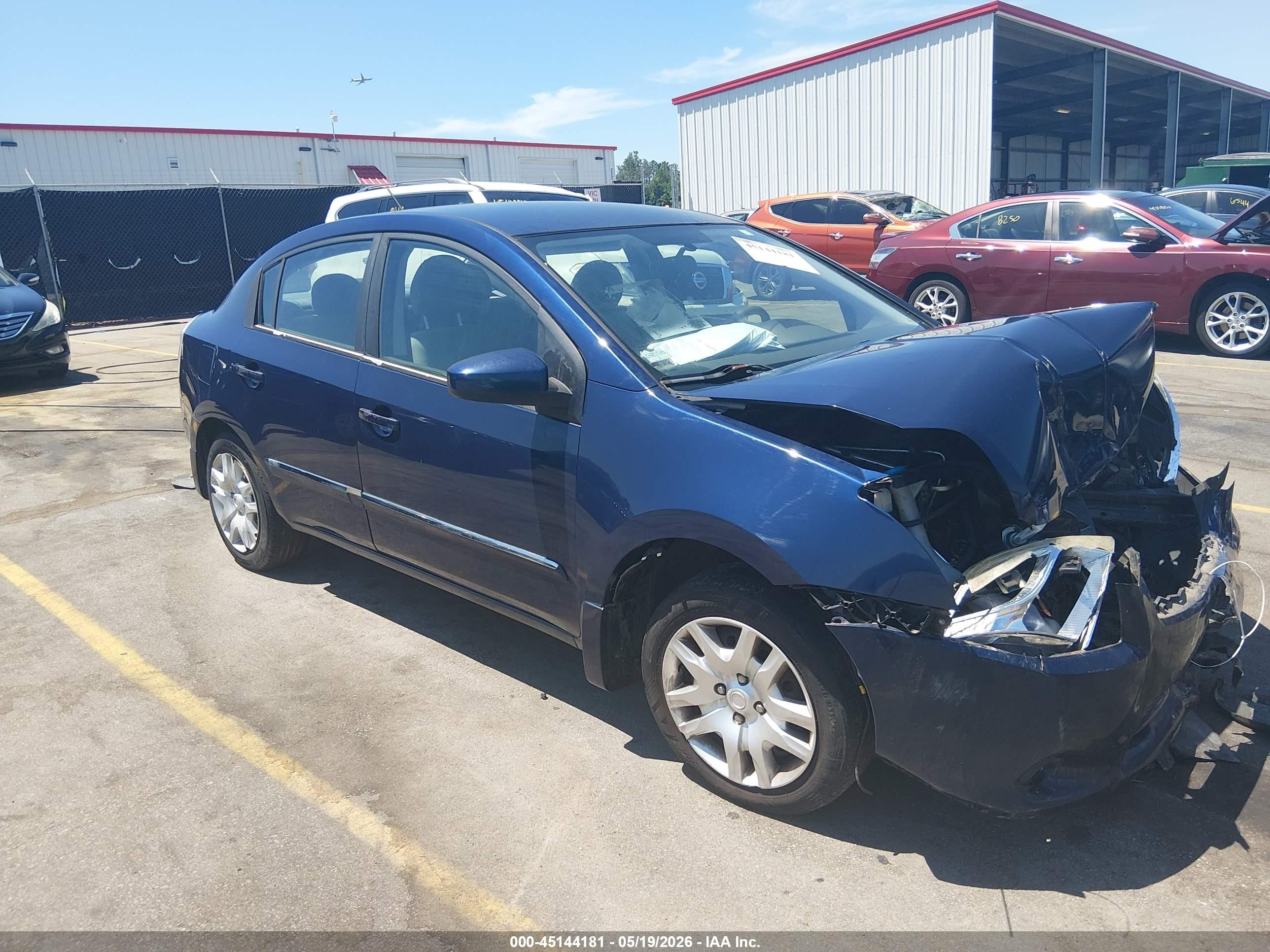 2010 Nissan Sentra 2.0s Blue vin: 3N1AB6AP7AL616797