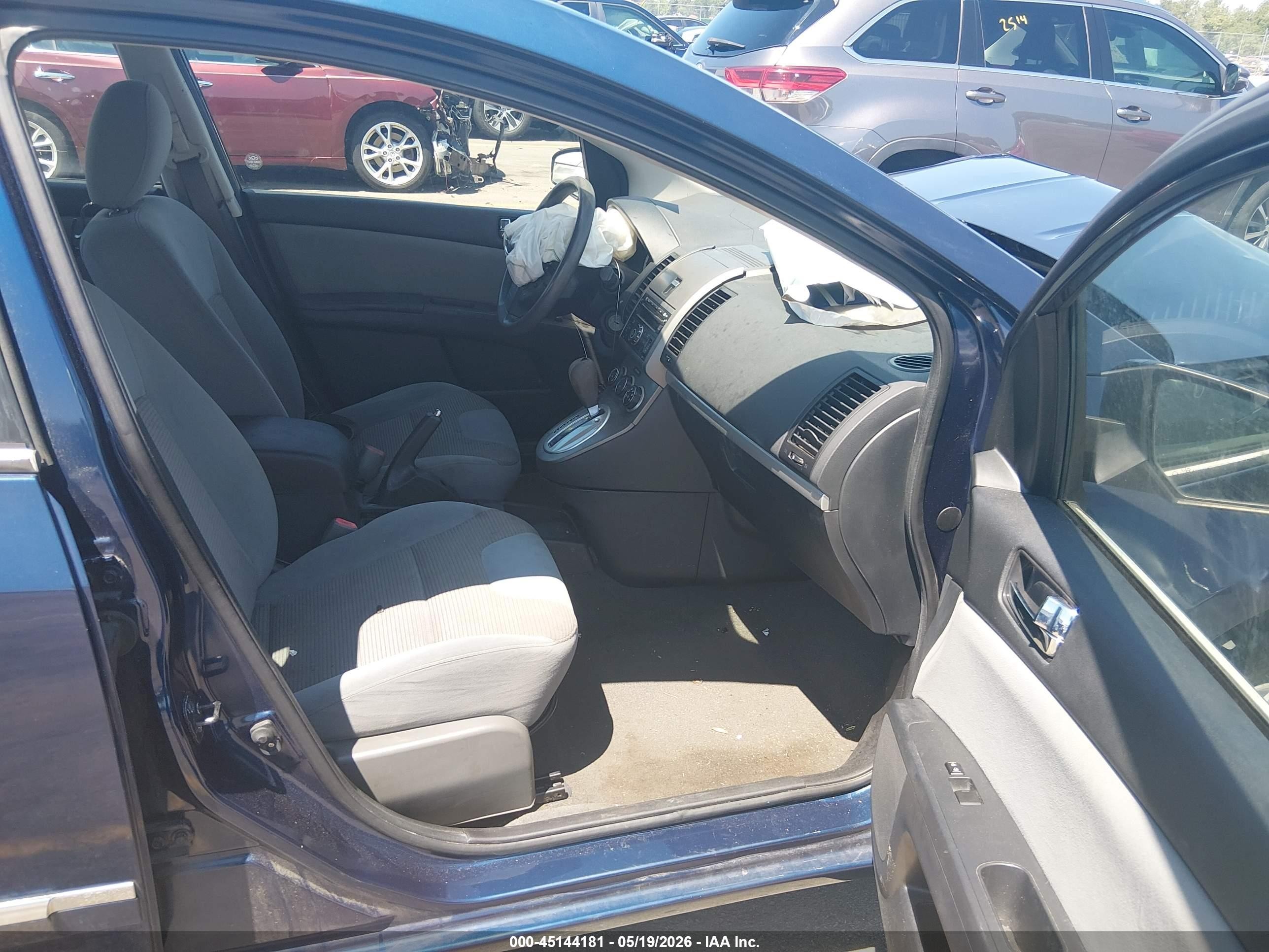 2010 Nissan Sentra 2.0s Blue vin: 3N1AB6AP7AL616797