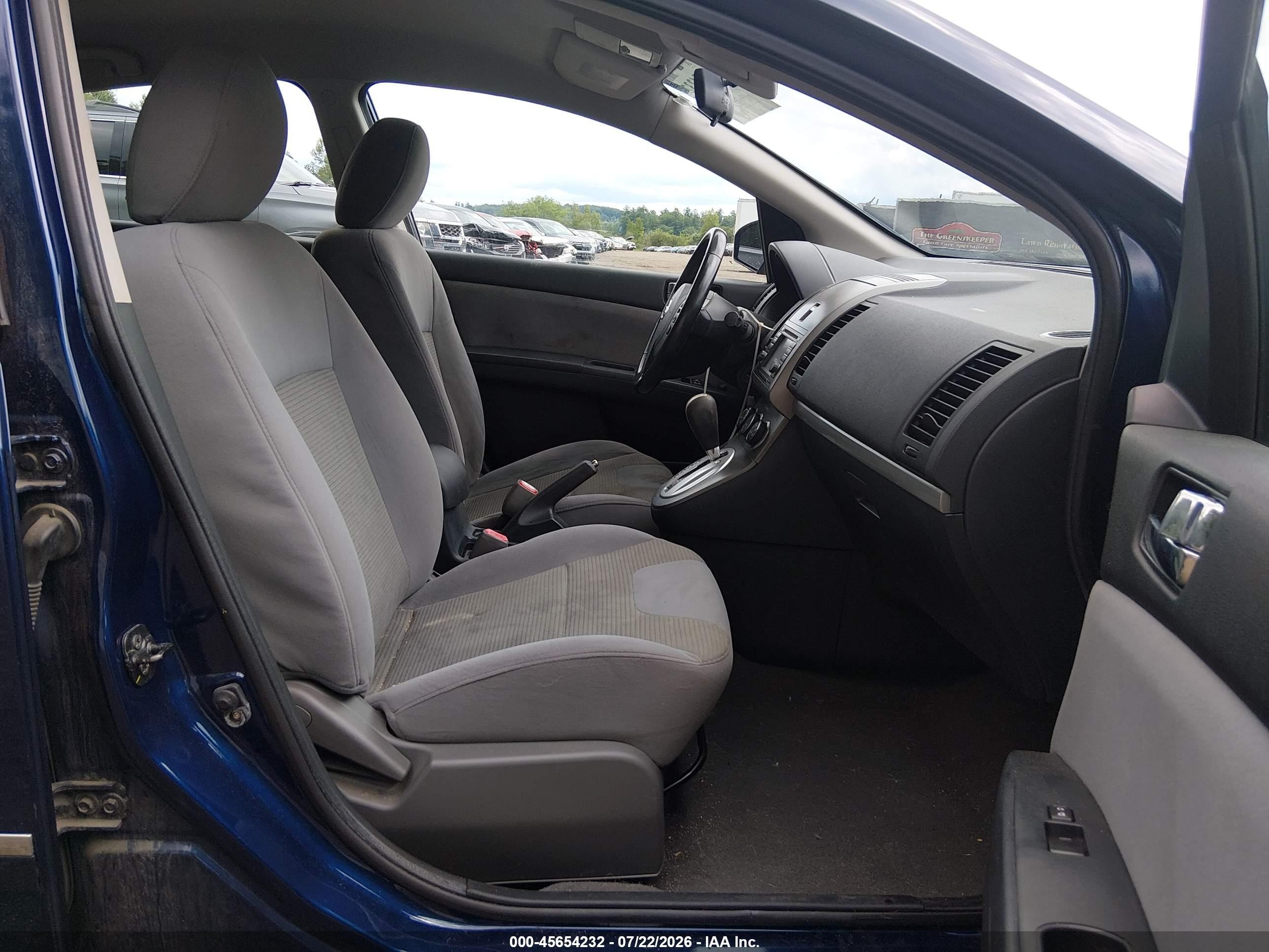 2010 Nissan Sentra 2.0sl Blue vin: 3N1AB6AP7AL661187