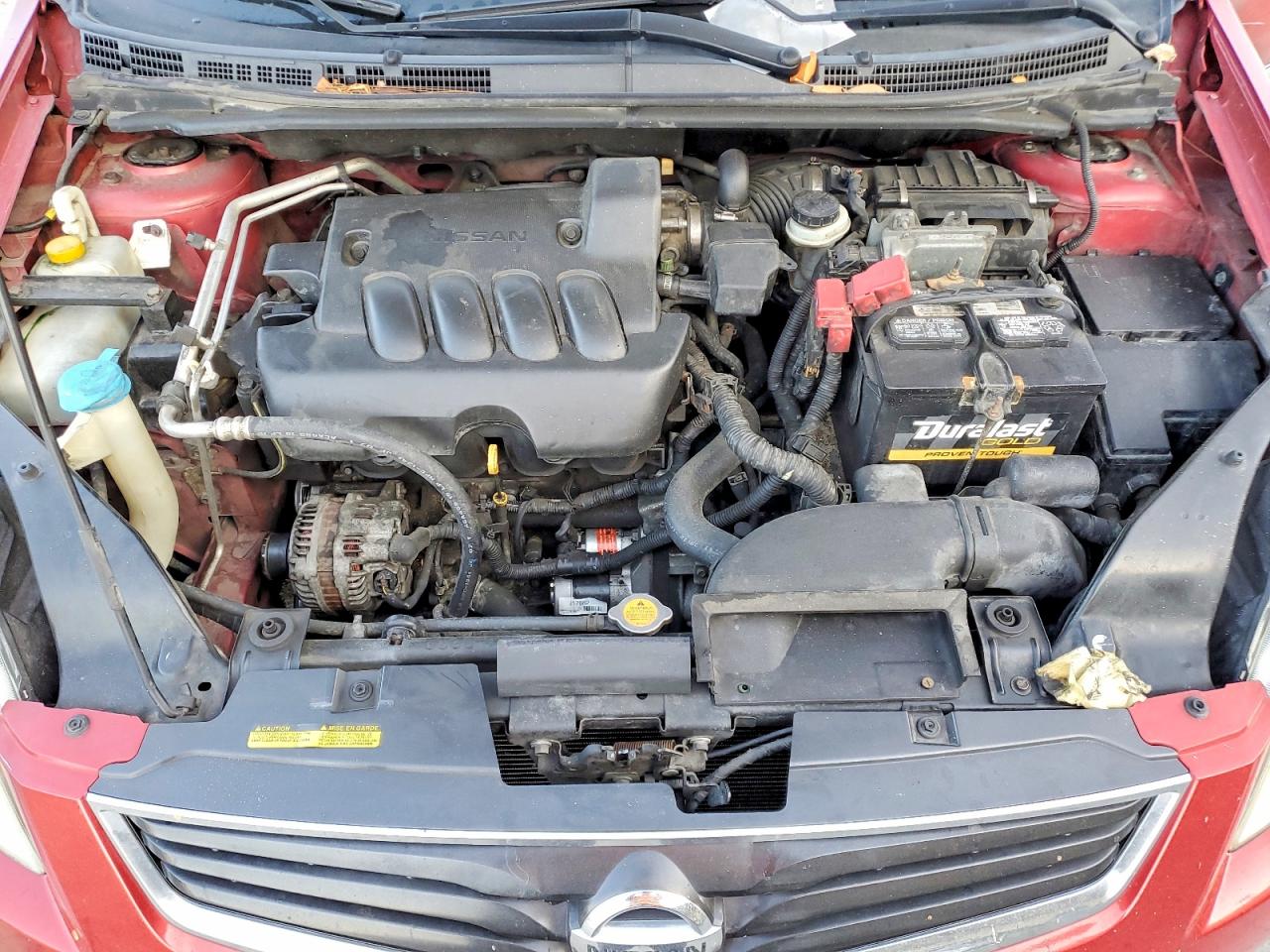 2011 Nissan Sentra 2.0 Red vin: 3N1AB6AP7BL605221