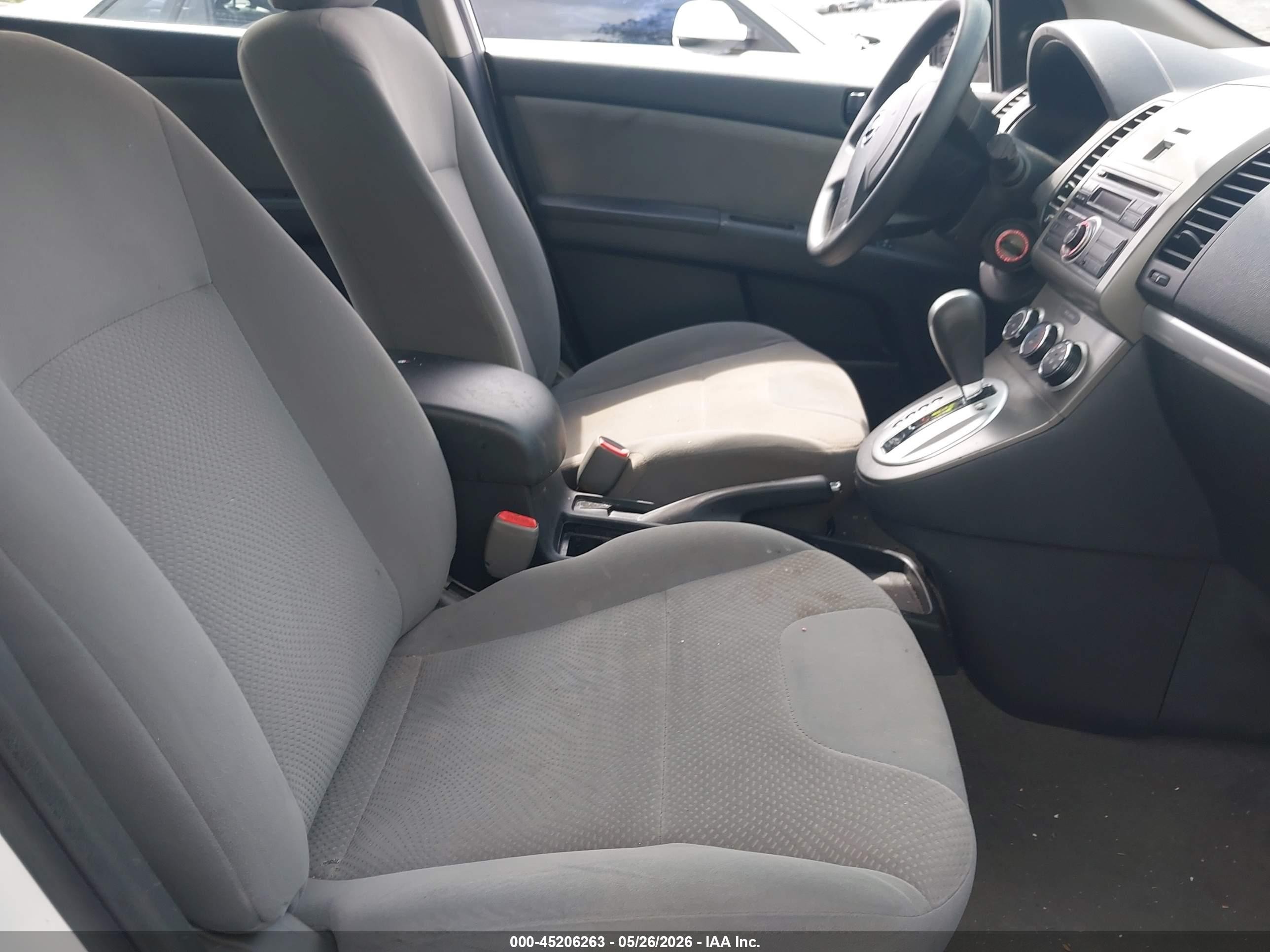 2011 Nissan Sentra 2.0 White vin: 3N1AB6AP7BL620446