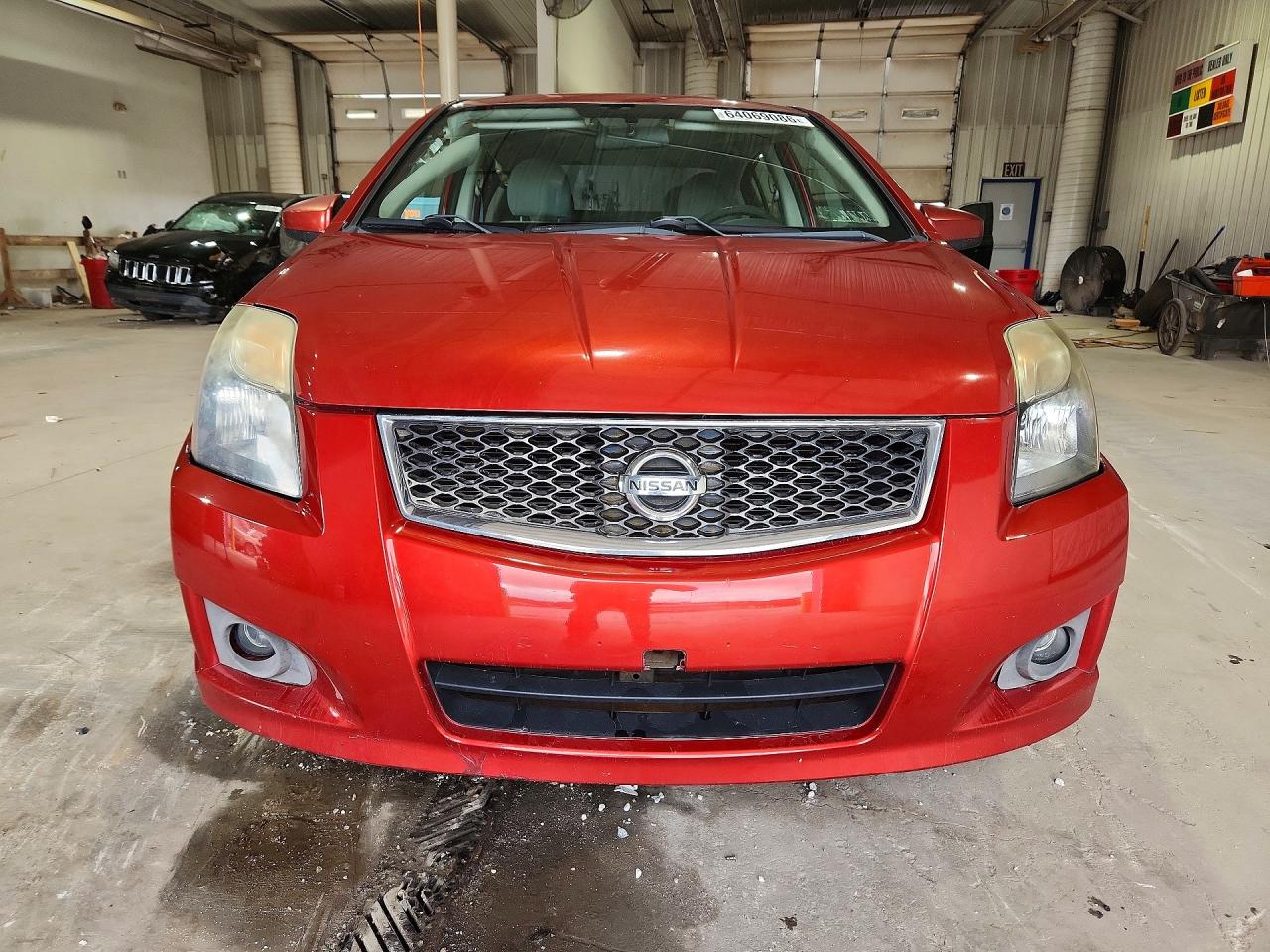 2011 Nissan Sentra 2.0 Красный vin: 3N1AB6AP7BL639370