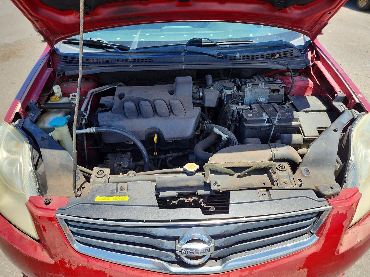 2011 Nissan Sentra 2.0 Red vin: 3N1AB6AP7BL644312