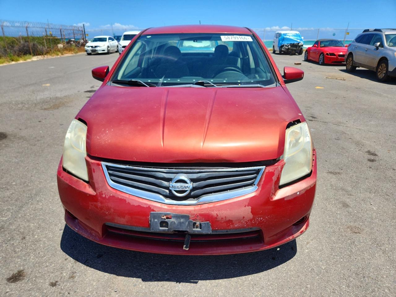 2011 Nissan Sentra 2.0 Red vin: 3N1AB6AP7BL644312
