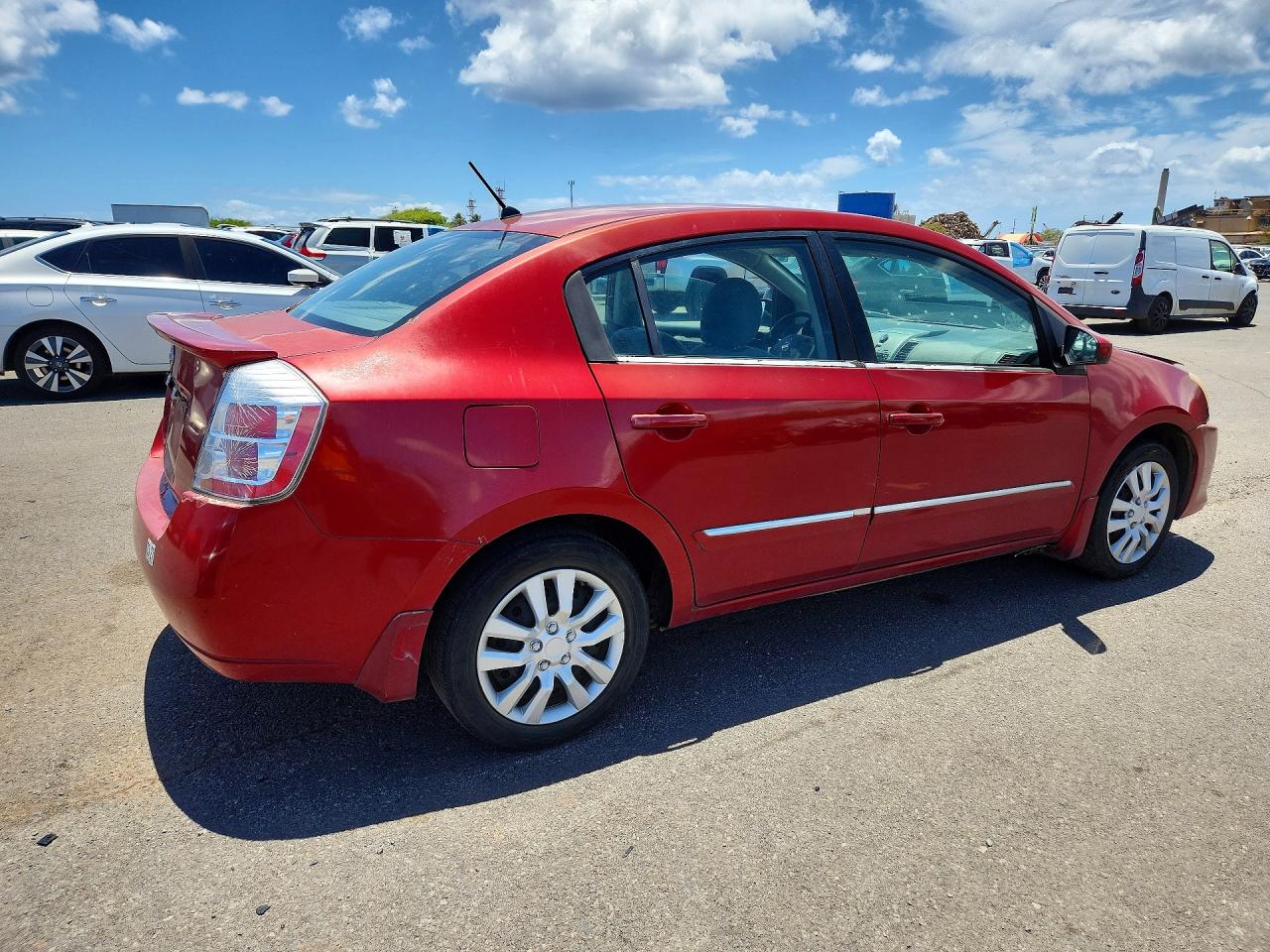 2011 Nissan Sentra 2.0 Red vin: 3N1AB6AP7BL644312
