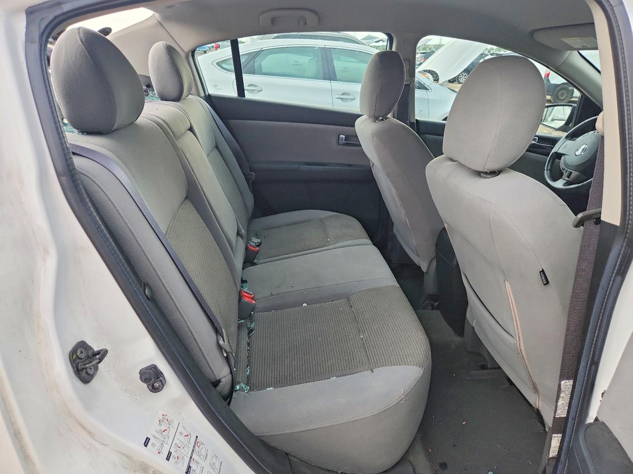 2011 Nissan Sentra 2.0 White vin: 3N1AB6AP7BL648246