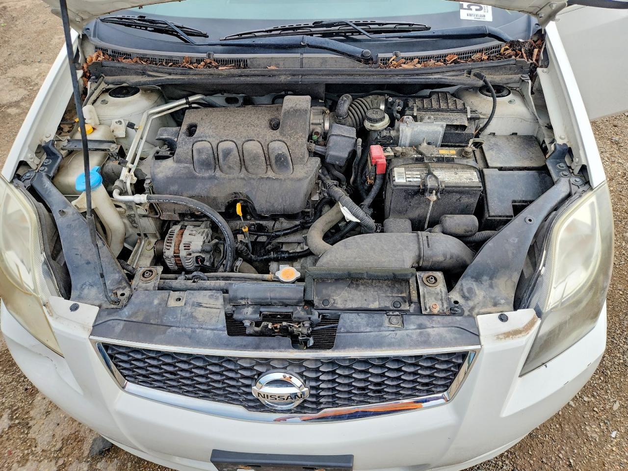 2011 Nissan Sentra 2.0 White vin: 3N1AB6AP7BL648246
