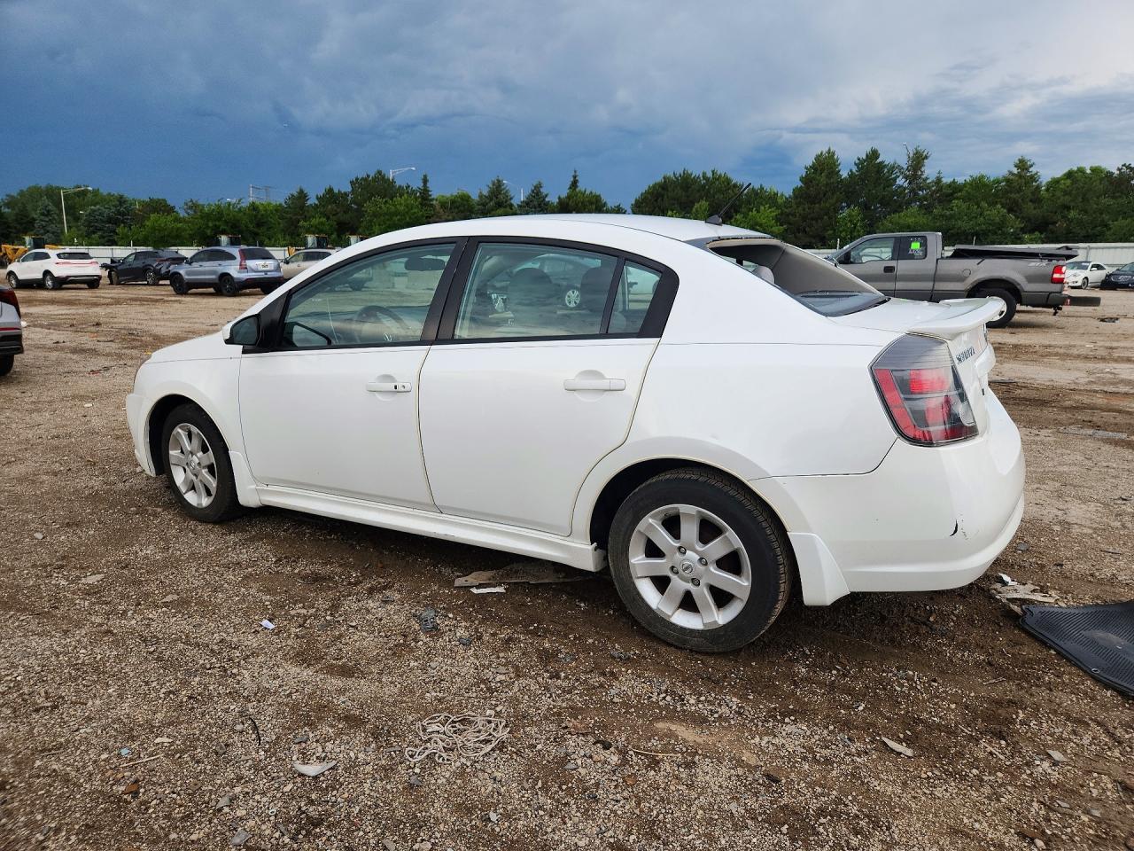 2011 Nissan Sentra 2.0 White vin: 3N1AB6AP7BL648246