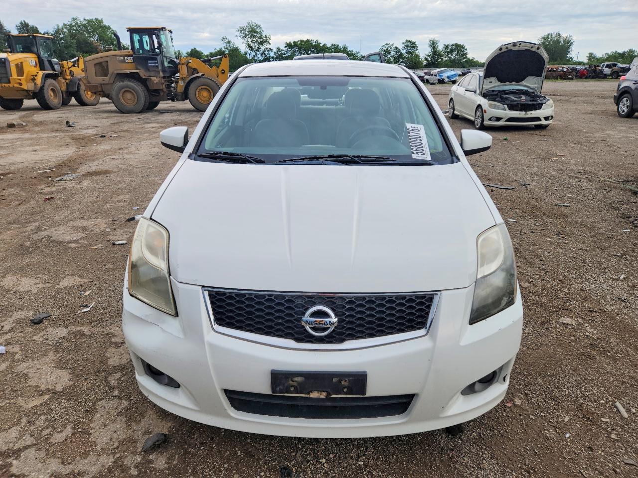 2011 Nissan Sentra 2.0 White vin: 3N1AB6AP7BL648246
