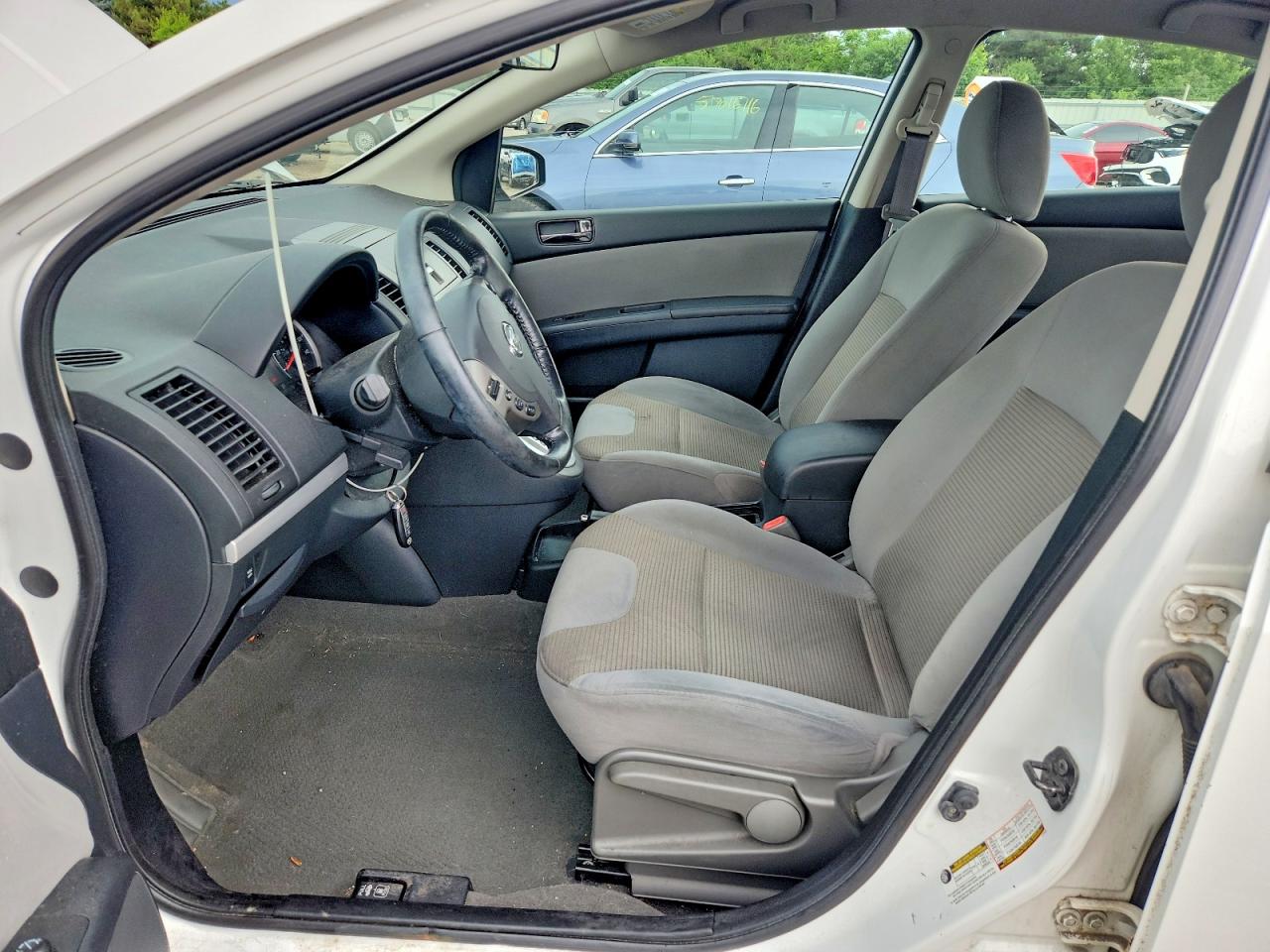 2011 Nissan Sentra 2.0 White vin: 3N1AB6AP7BL648246