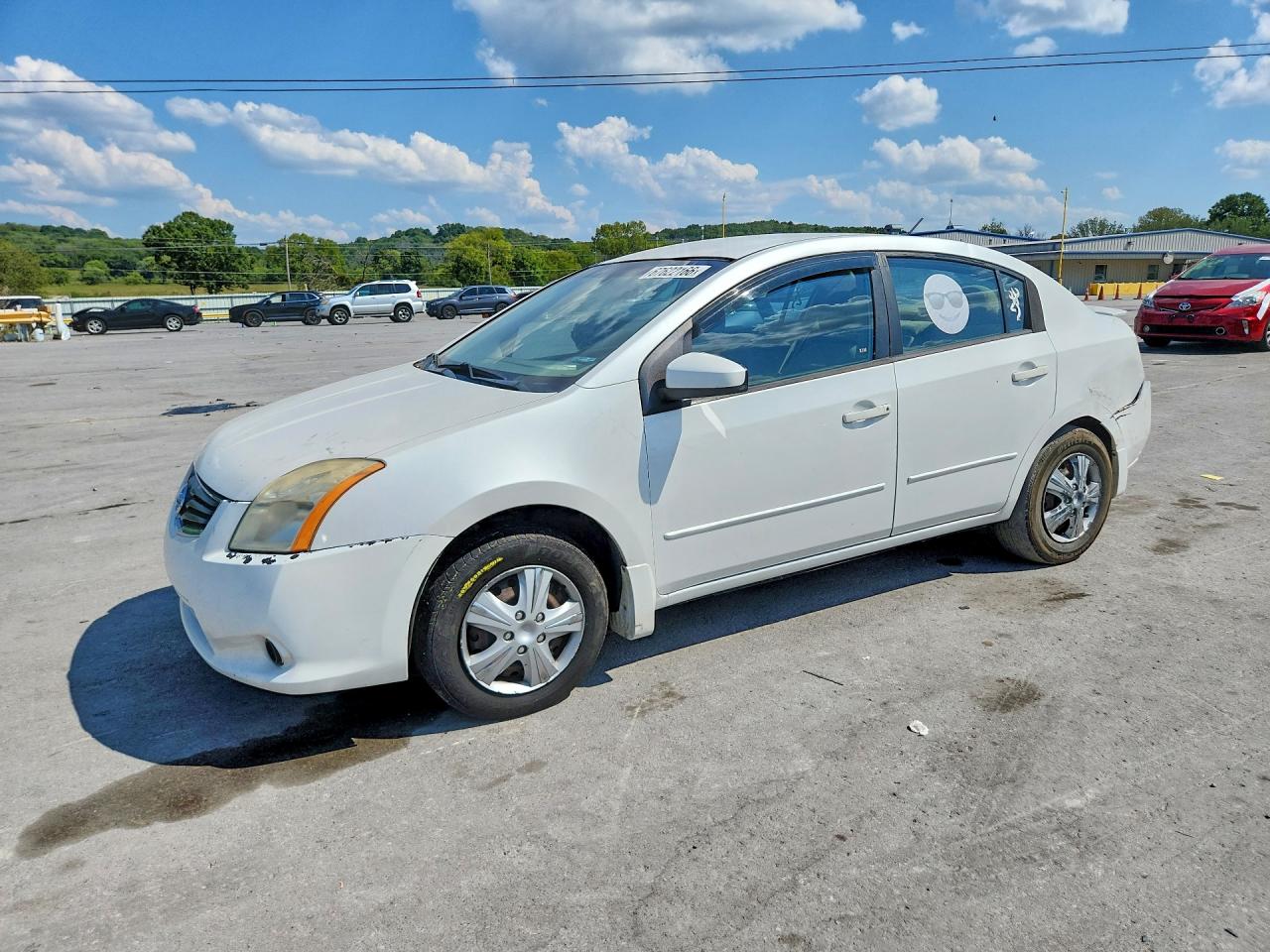 2011 Nissan Sentra 2.0 White vin: 3N1AB6AP7BL654323