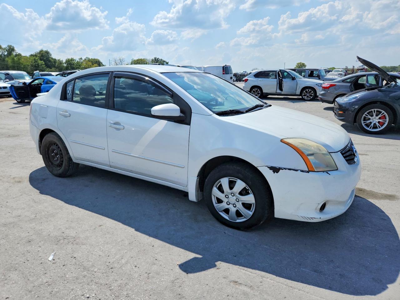 2011 Nissan Sentra 2.0 White vin: 3N1AB6AP7BL654323