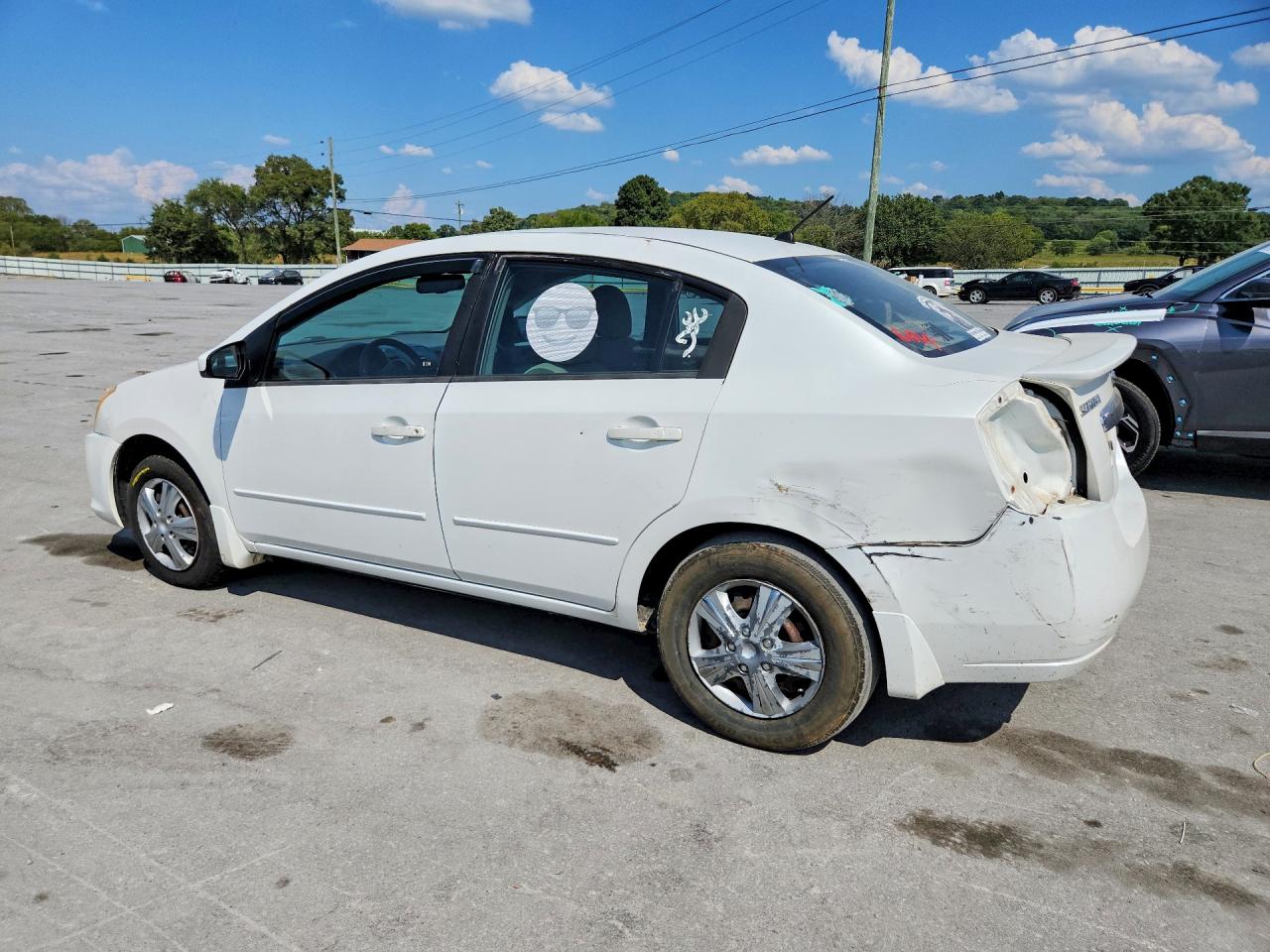 2011 Nissan Sentra 2.0 White vin: 3N1AB6AP7BL654323