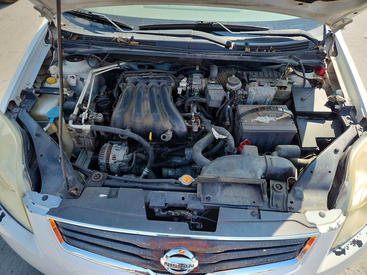 2011 Nissan Sentra 2.0 White vin: 3N1AB6AP7BL654323