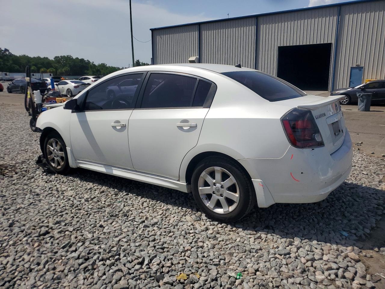 2011 Nissan Sentra 2.0 White vin: 3N1AB6AP7BL669663