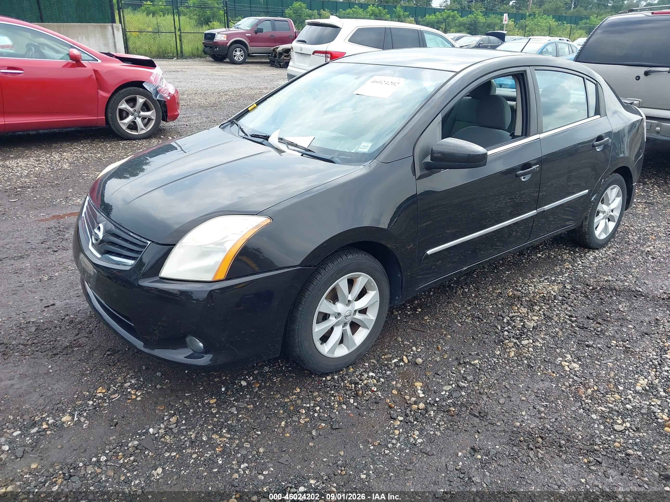 2011 Nissan Sentra 2.0sl Black vin: 3N1AB6AP7BL675530