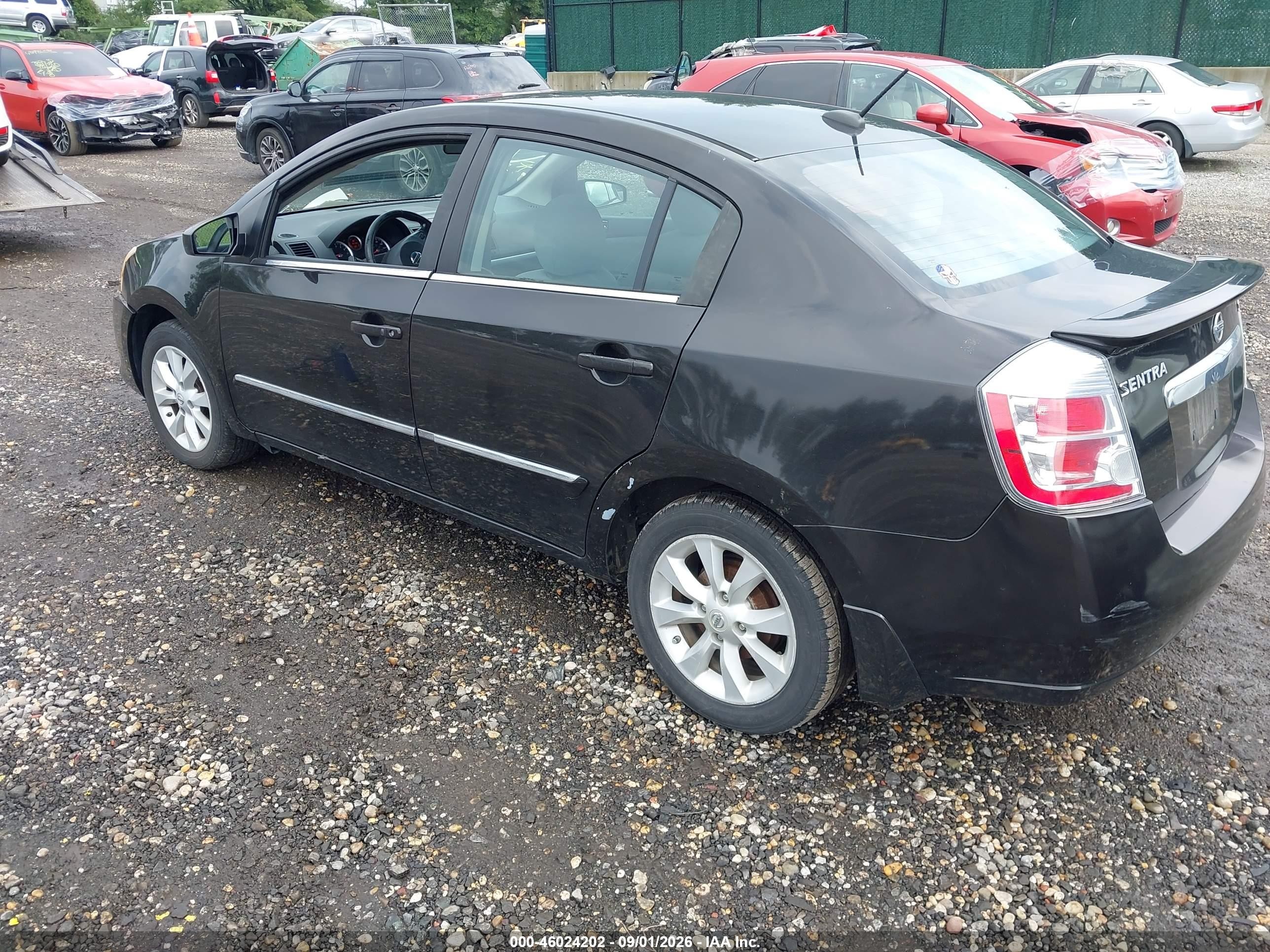 2011 Nissan Sentra 2.0sl Black vin: 3N1AB6AP7BL675530