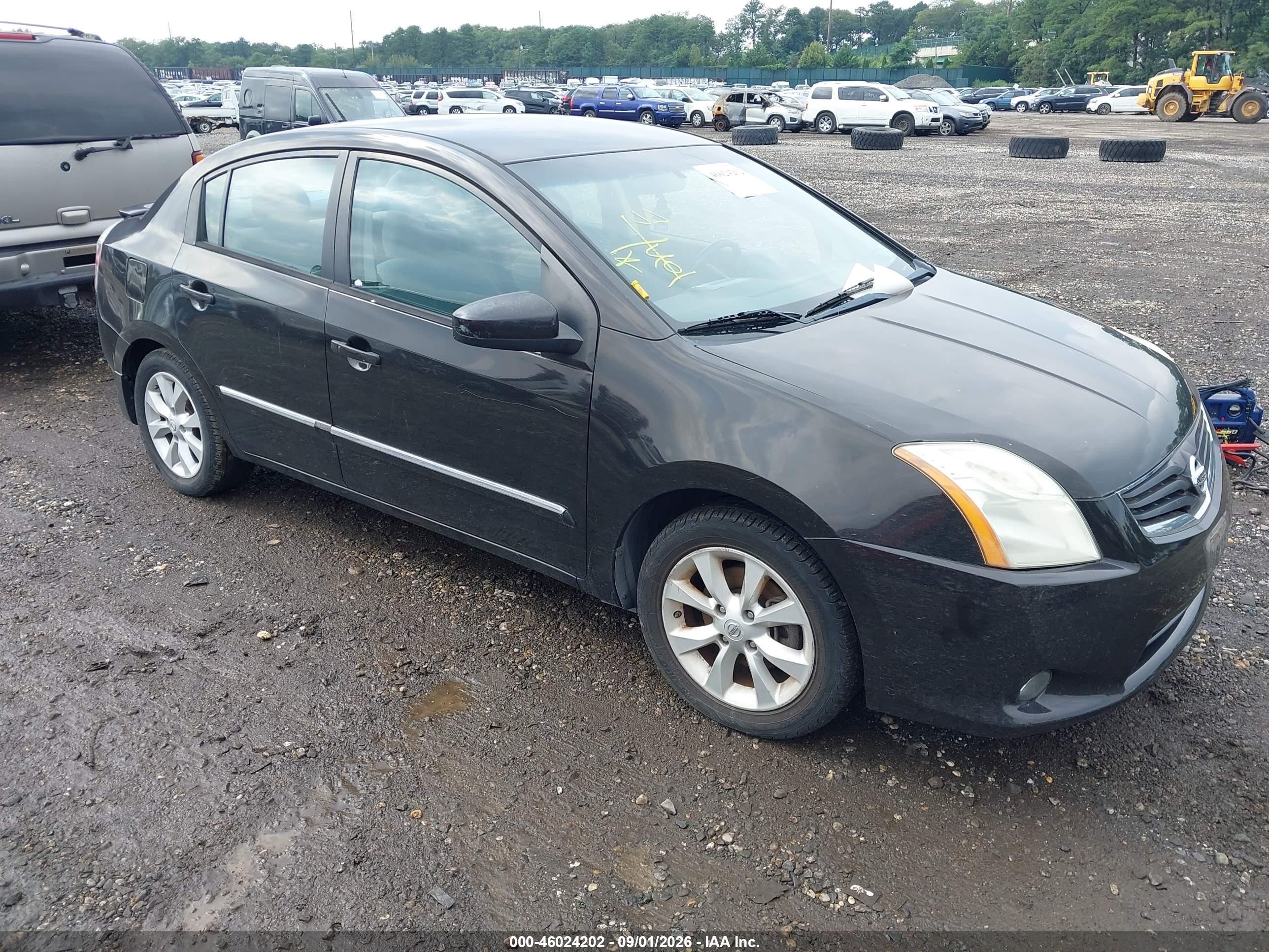 2011 Nissan Sentra 2.0sl Black vin: 3N1AB6AP7BL675530