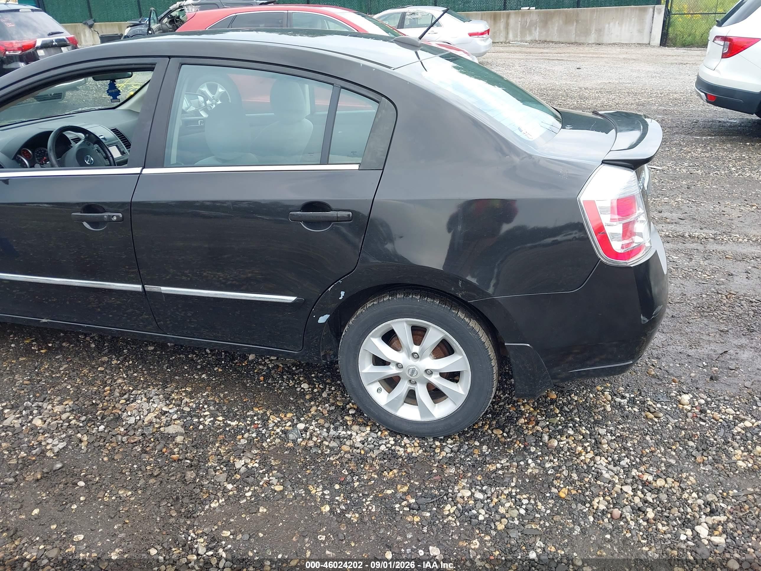 2011 Nissan Sentra 2.0sl Black vin: 3N1AB6AP7BL675530
