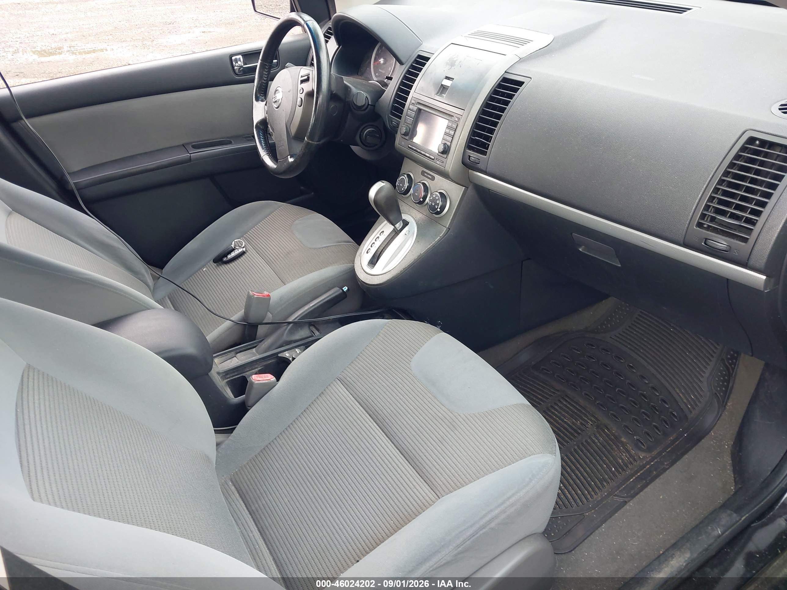 2011 Nissan Sentra 2.0sl Black vin: 3N1AB6AP7BL675530