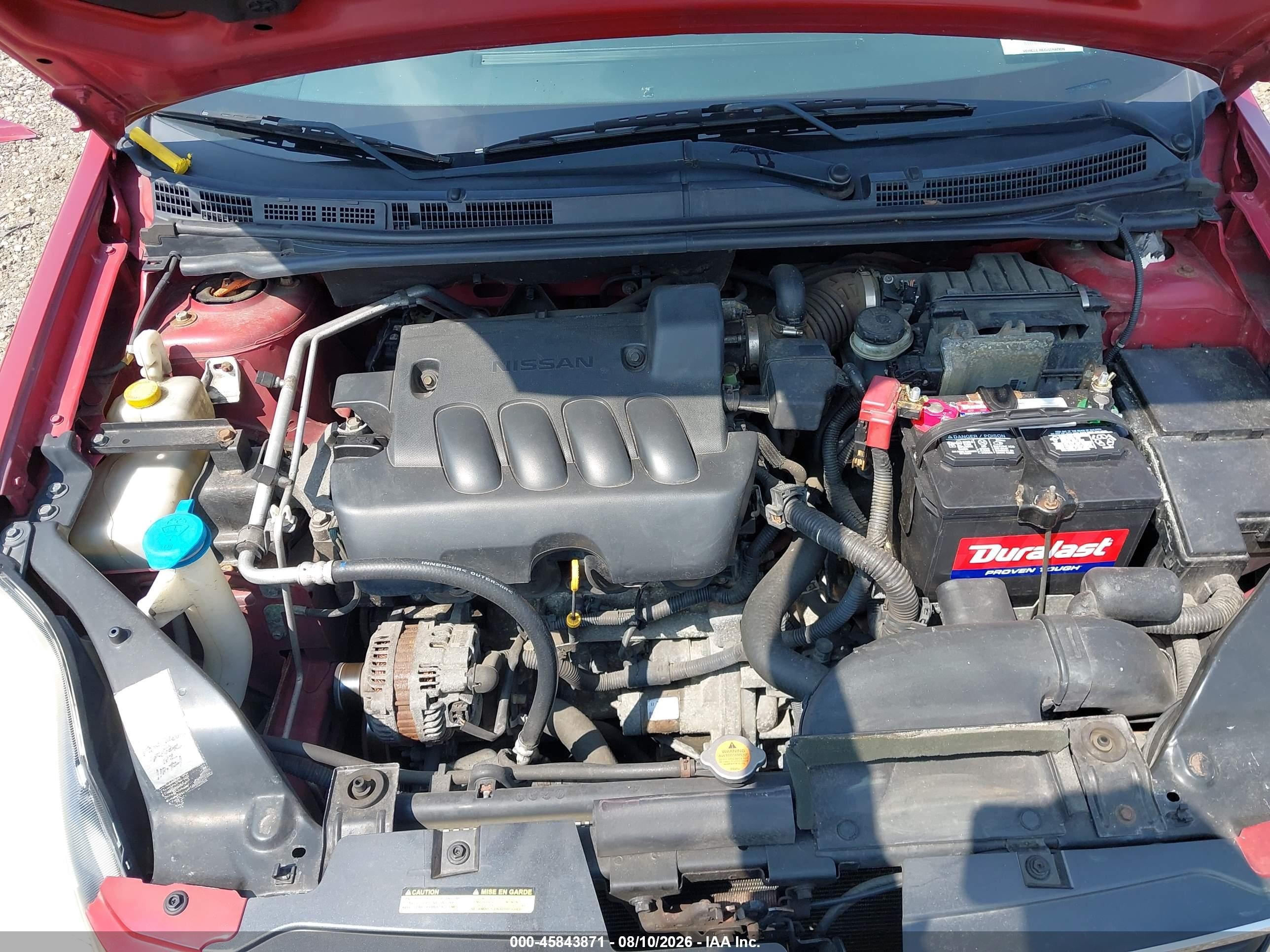 2011 Nissan Sentra 2.0s Red vin: 3N1AB6AP7BL684812