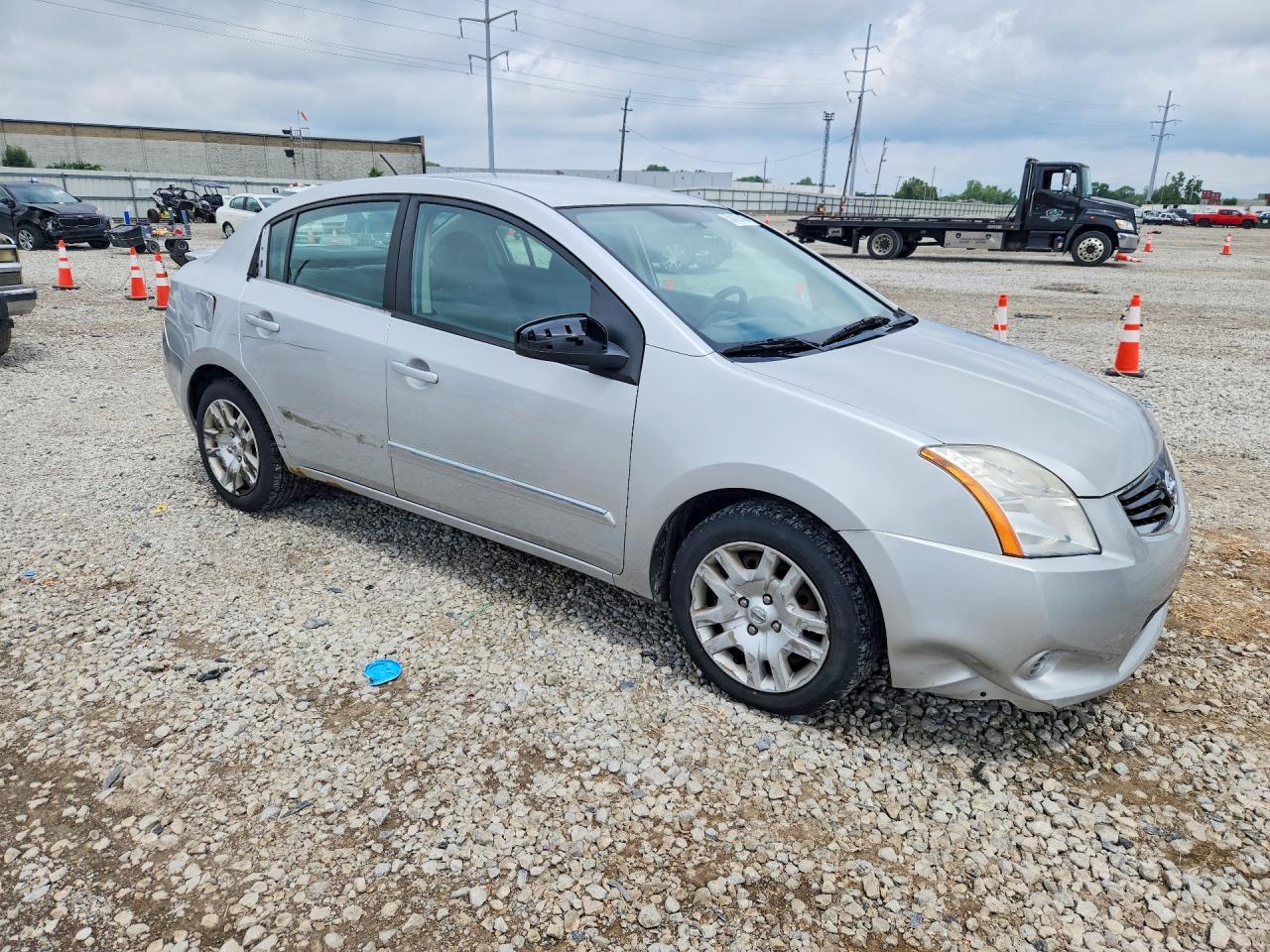 2011 Nissan Sentra 2.0 Silver vin: 3N1AB6AP7BL685524