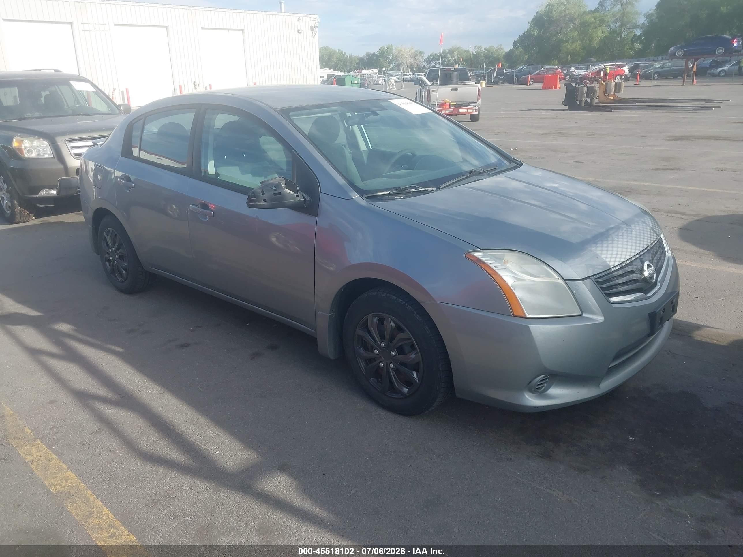 2011 Nissan Sentra 2.0 Silver vin: 3N1AB6AP7BL696930