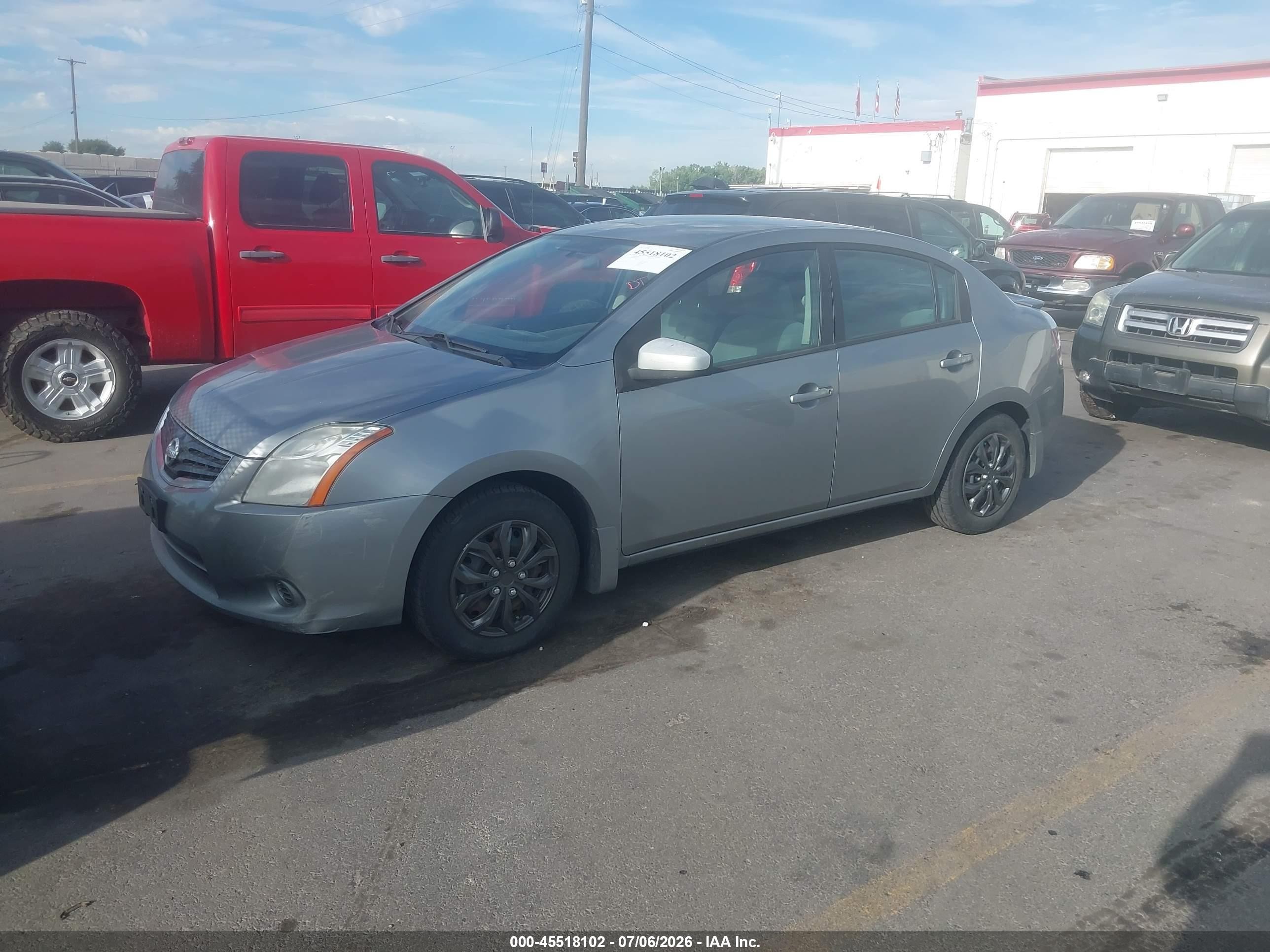 2011 Nissan Sentra 2.0 Silver vin: 3N1AB6AP7BL696930