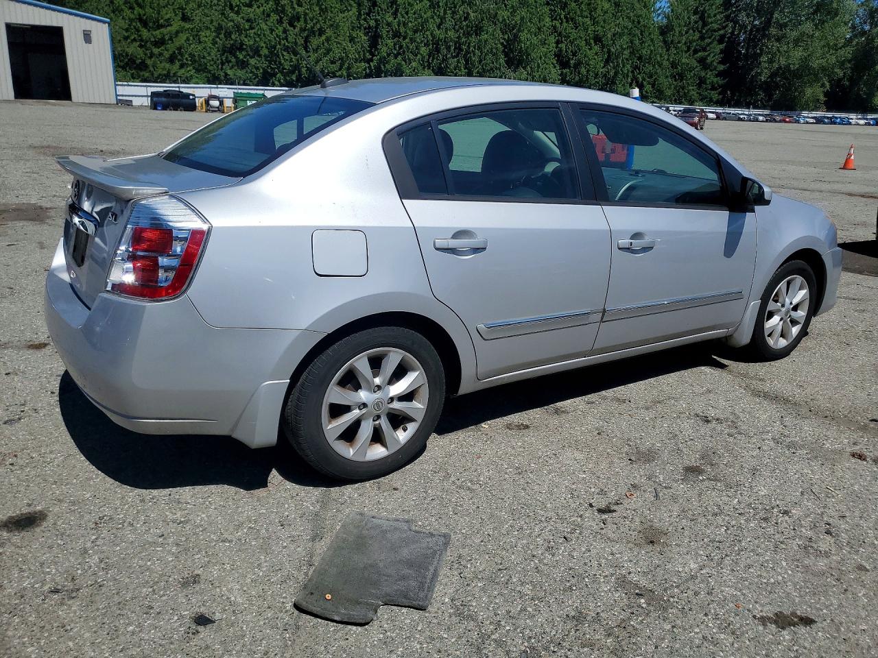 2011 Nissan Sentra 2.0 Silver vin: 3N1AB6AP7BL701785
