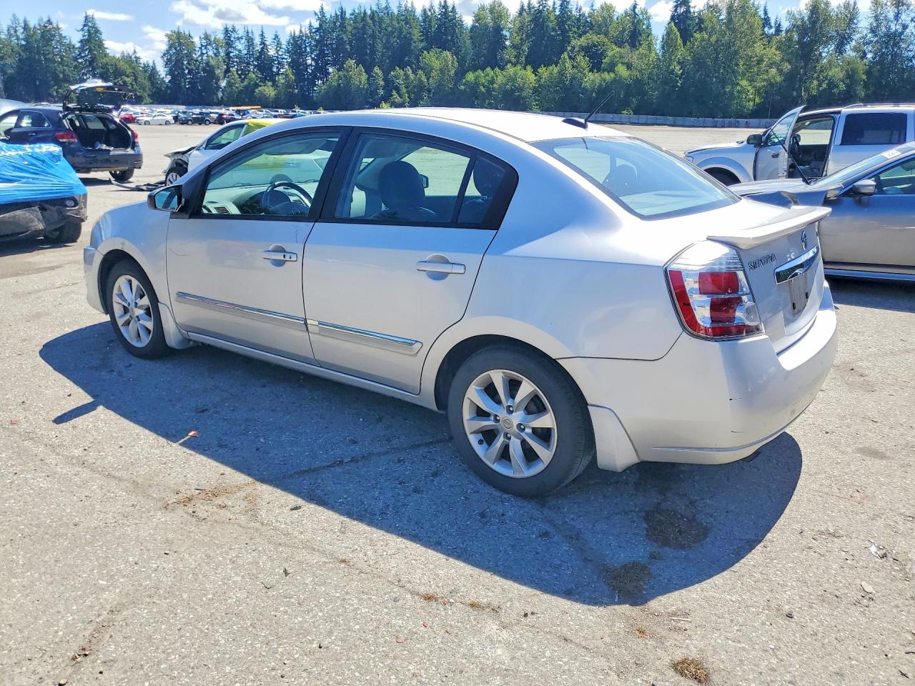 2011 Nissan Sentra 2.0 Silver vin: 3N1AB6AP7BL701785