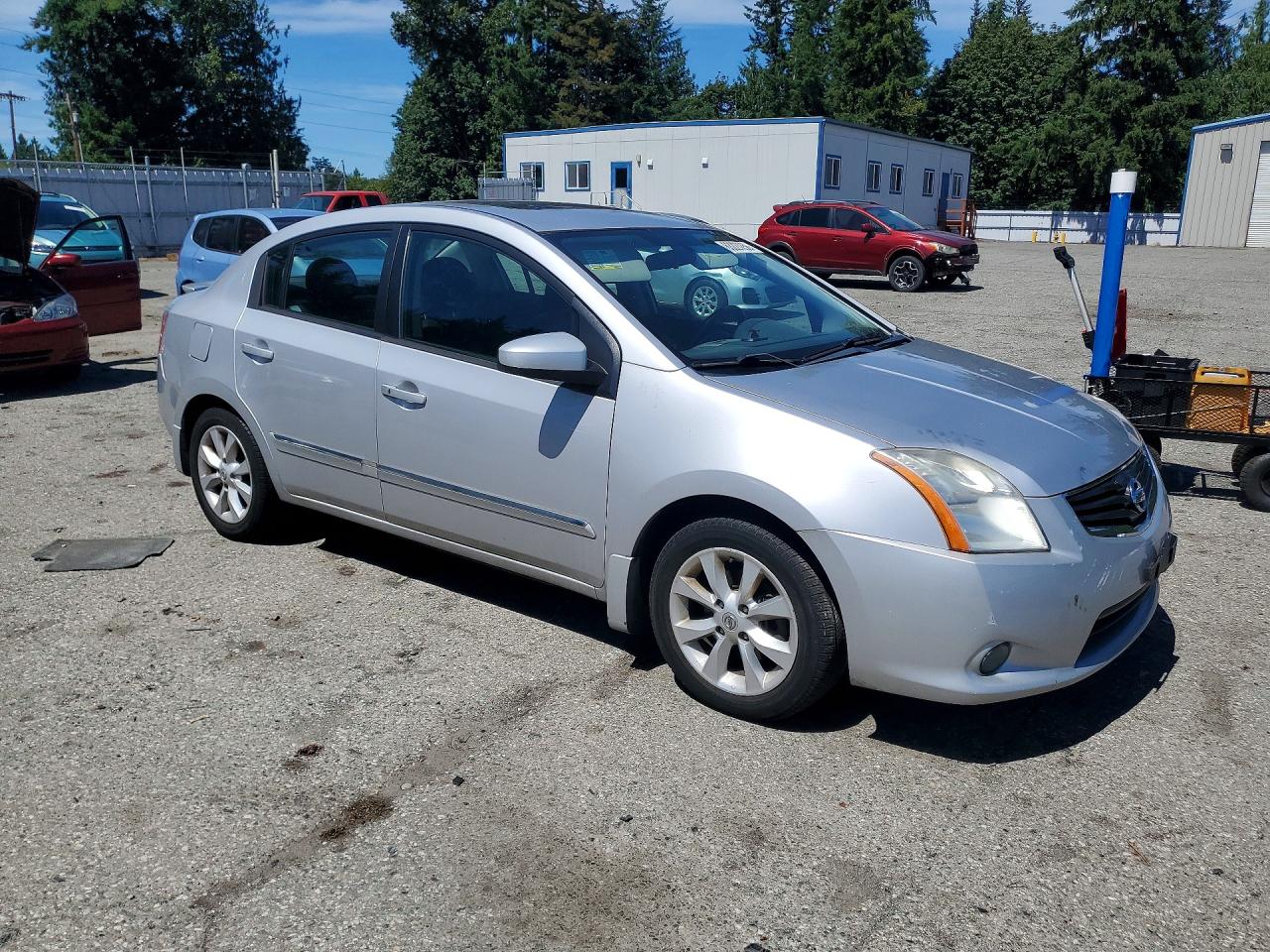 2011 Nissan Sentra 2.0 Silver vin: 3N1AB6AP7BL701785