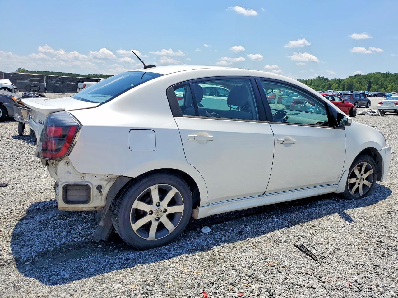 2011 Nissan Sentra 2.0/2.0s/sr/2.0sl White vin: 3N1AB6AP7BL719381