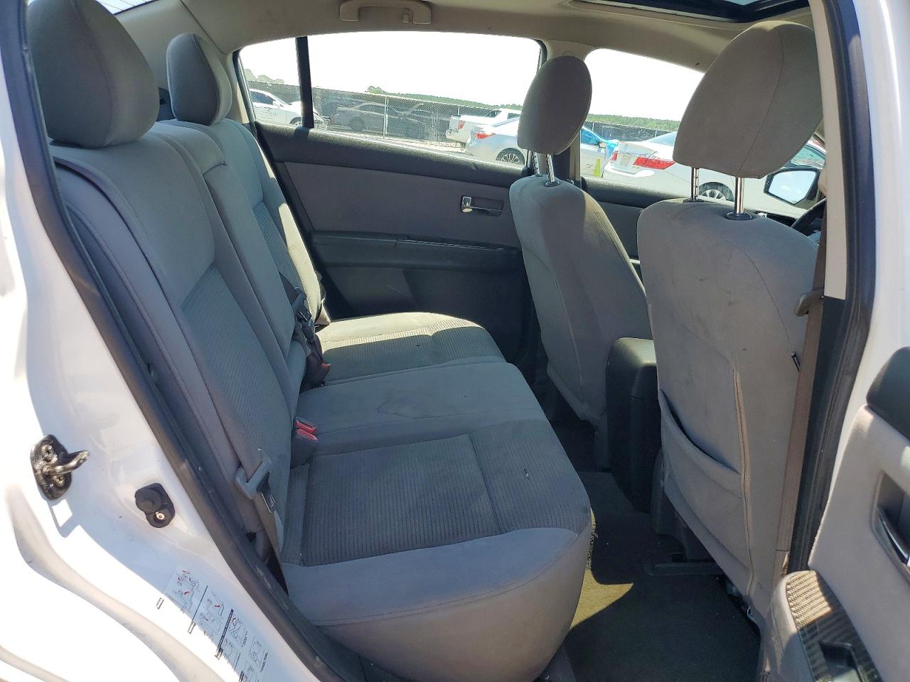 2011 Nissan Sentra 2.0/2.0s/sr/2.0sl White vin: 3N1AB6AP7BL719381