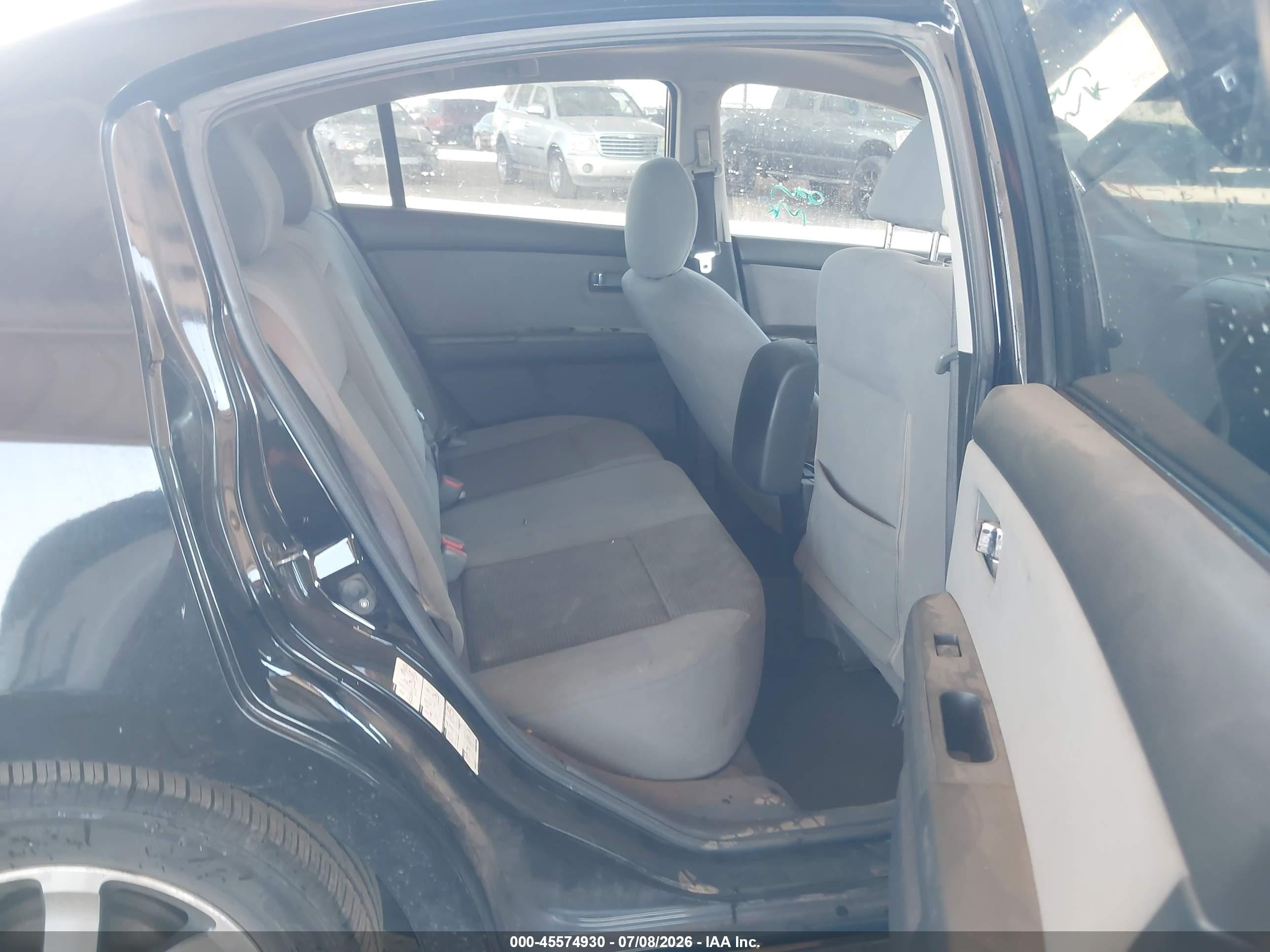 2011 Nissan Sentra 2.0sr Черный vin: 3N1AB6AP7BL726797