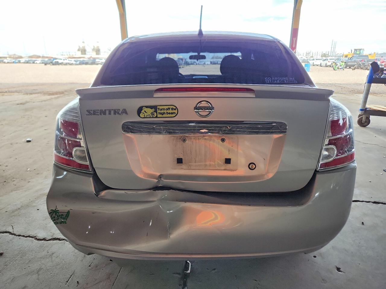 2011 Nissan Sentra 2.0 Silver vin: 3N1AB6AP7BL729764