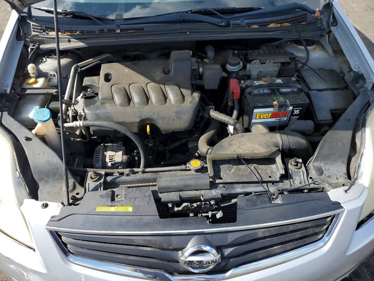 2011 Nissan Sentra 2.0 Silver vin: 3N1AB6AP7BL730087