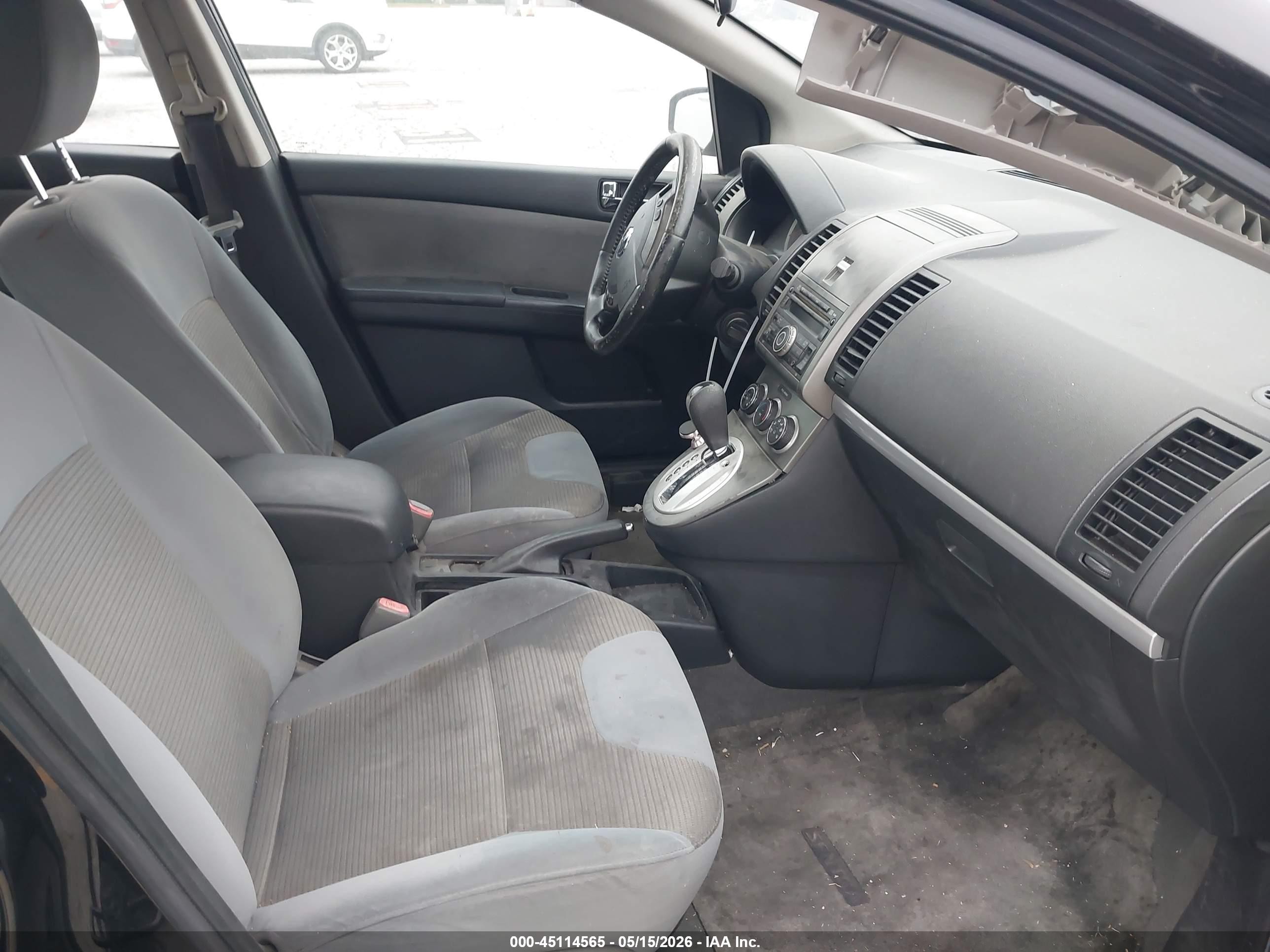 2012 Nissan Sentra 2.0 Sr Black vin: 3N1AB6AP7CL620951