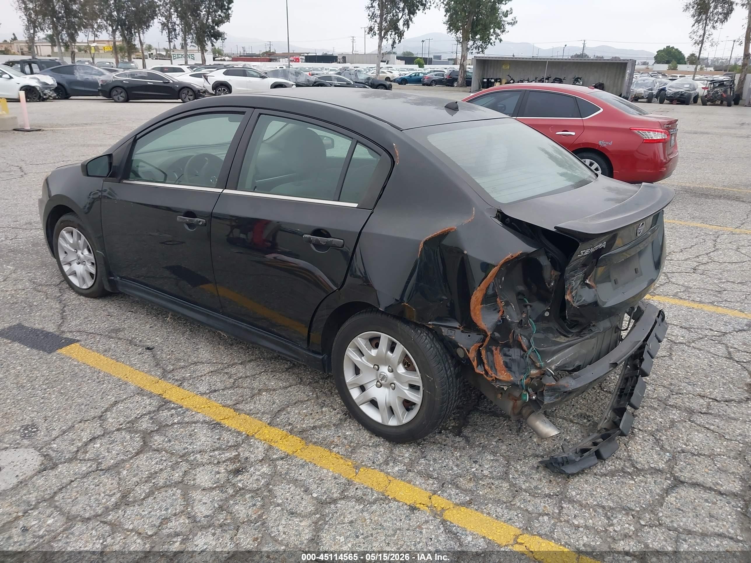 2012 Nissan Sentra 2.0 Sr Black vin: 3N1AB6AP7CL620951