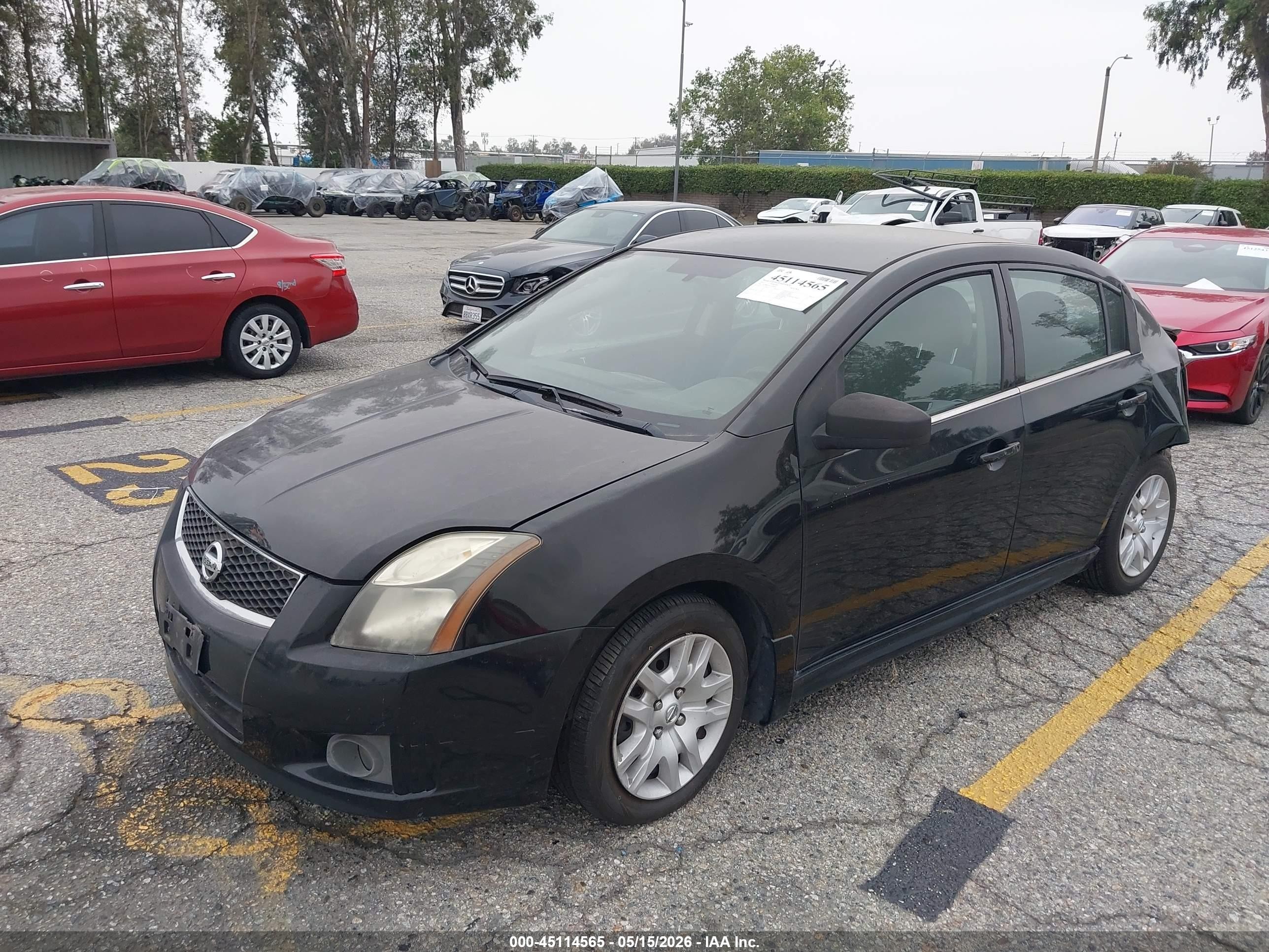 2012 Nissan Sentra 2.0 Sr Black vin: 3N1AB6AP7CL620951