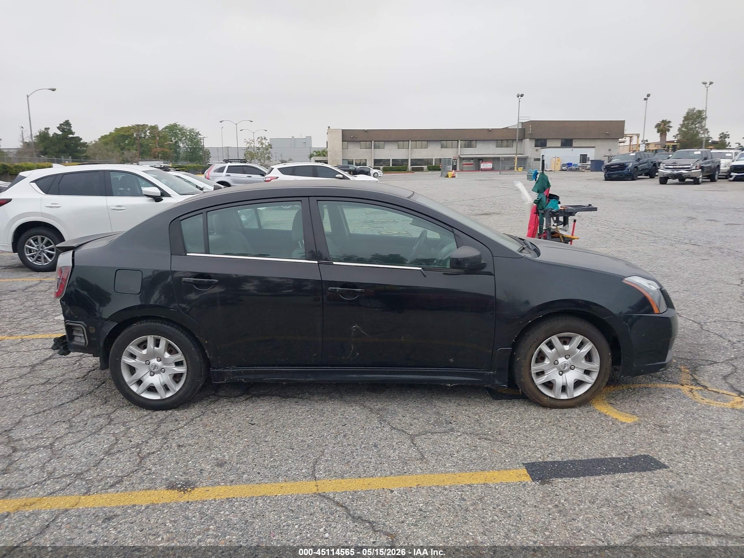 2012 Nissan Sentra 2.0 Sr Black vin: 3N1AB6AP7CL620951