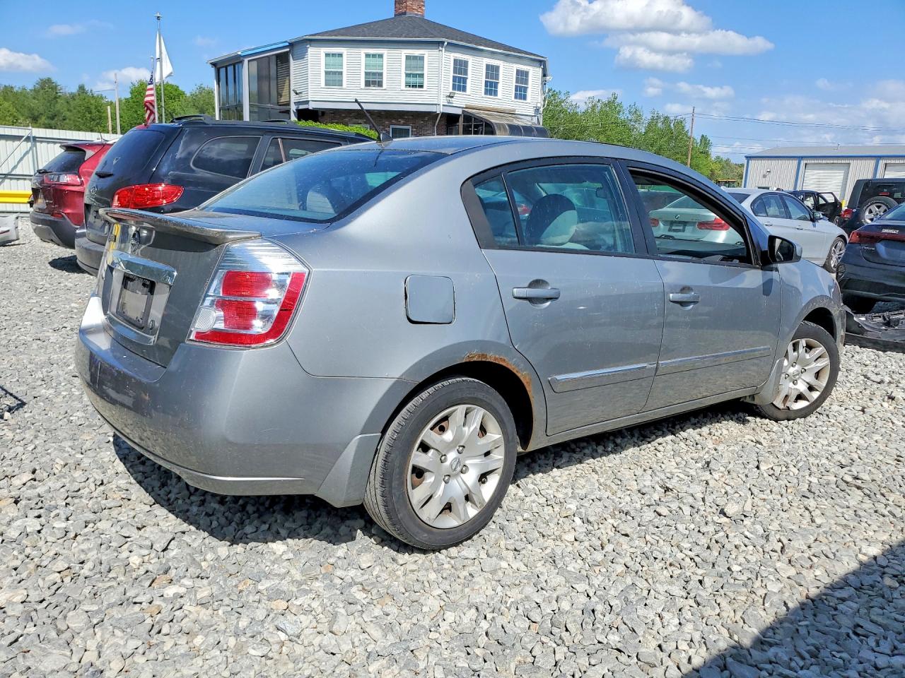 2012 Nissan Sentra 2.0 Gray vin: 3N1AB6AP7CL621551