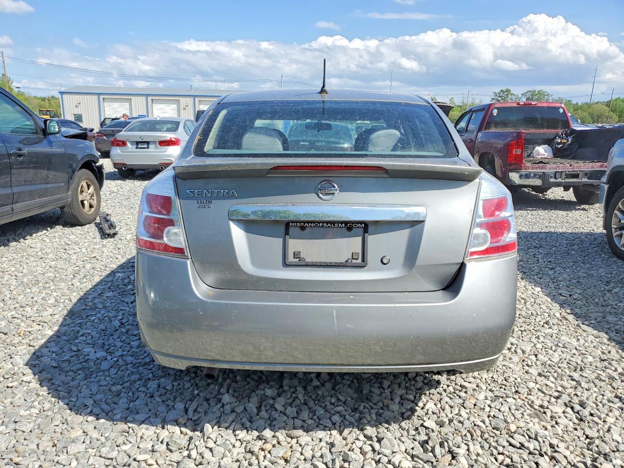 2012 Nissan Sentra 2.0 Gray vin: 3N1AB6AP7CL621551