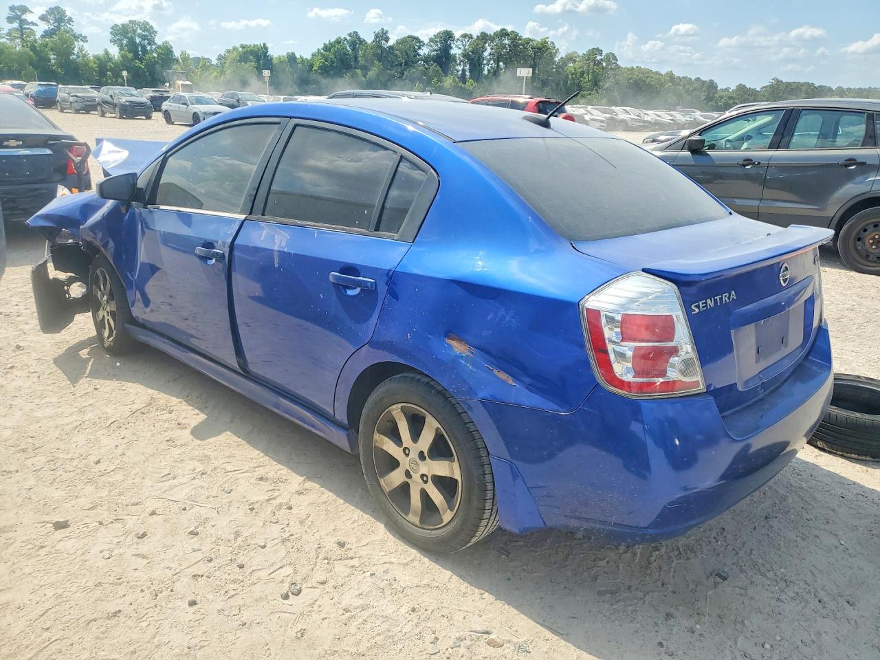 2012 Nissan Sentra 2.0 Blue vin: 3N1AB6AP7CL628144