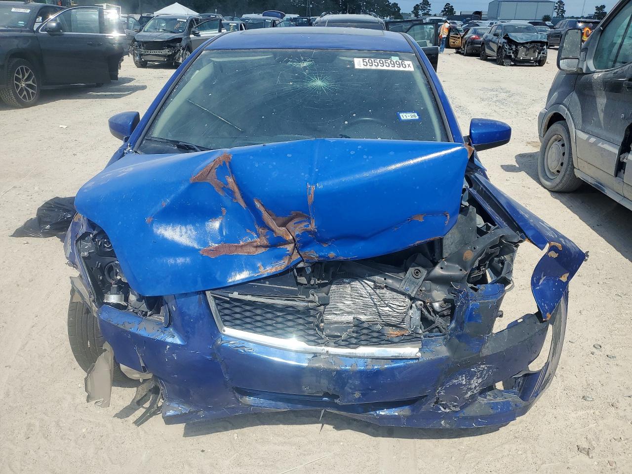 2012 Nissan Sentra 2.0 Blue vin: 3N1AB6AP7CL628144
