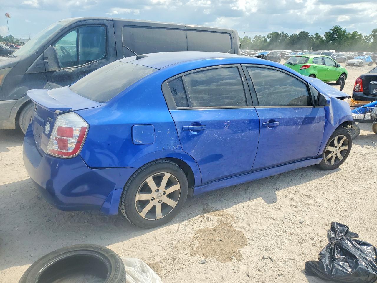 2012 Nissan Sentra 2.0 Blue vin: 3N1AB6AP7CL628144