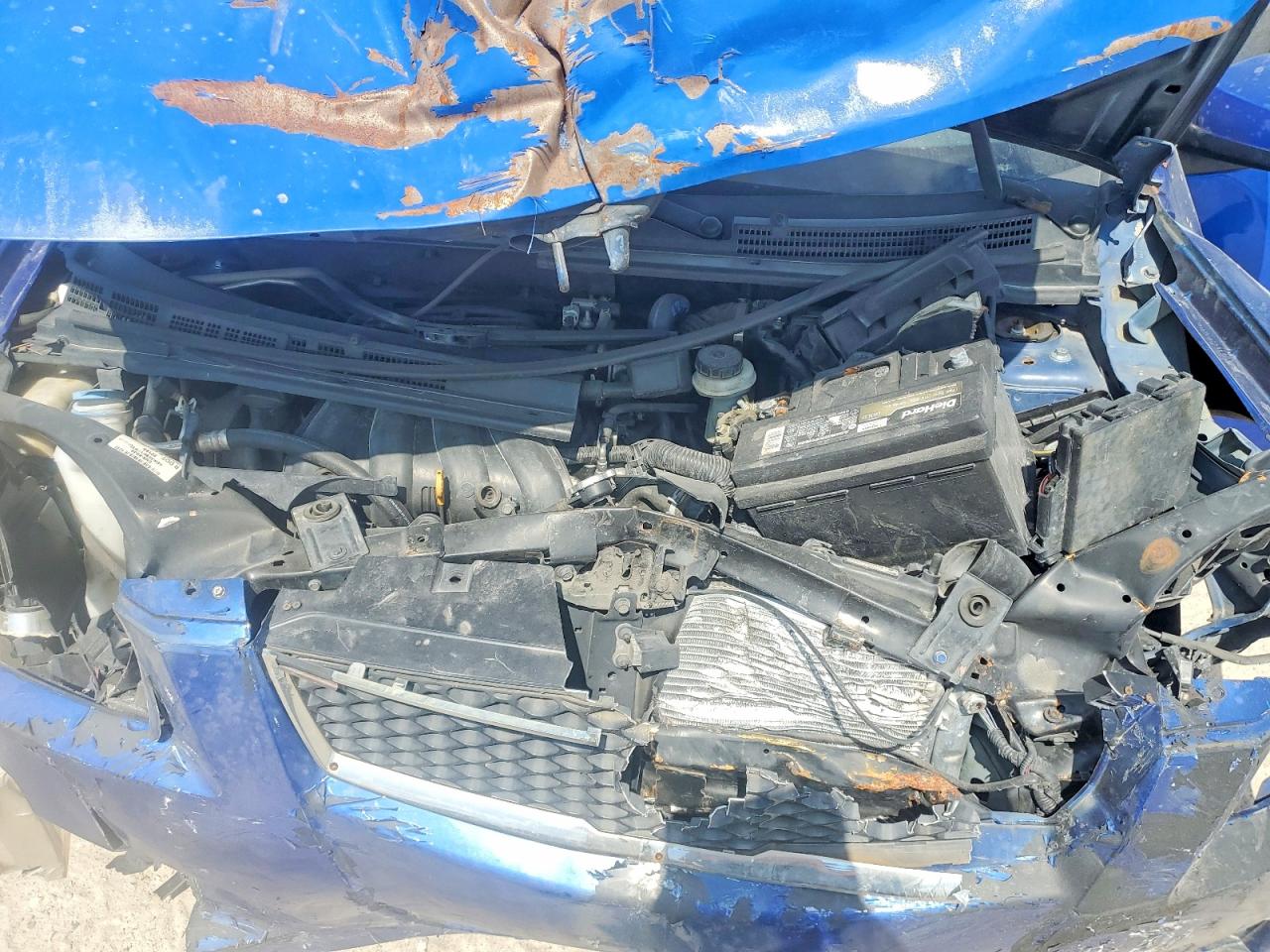 2012 Nissan Sentra 2.0 Blue vin: 3N1AB6AP7CL628144