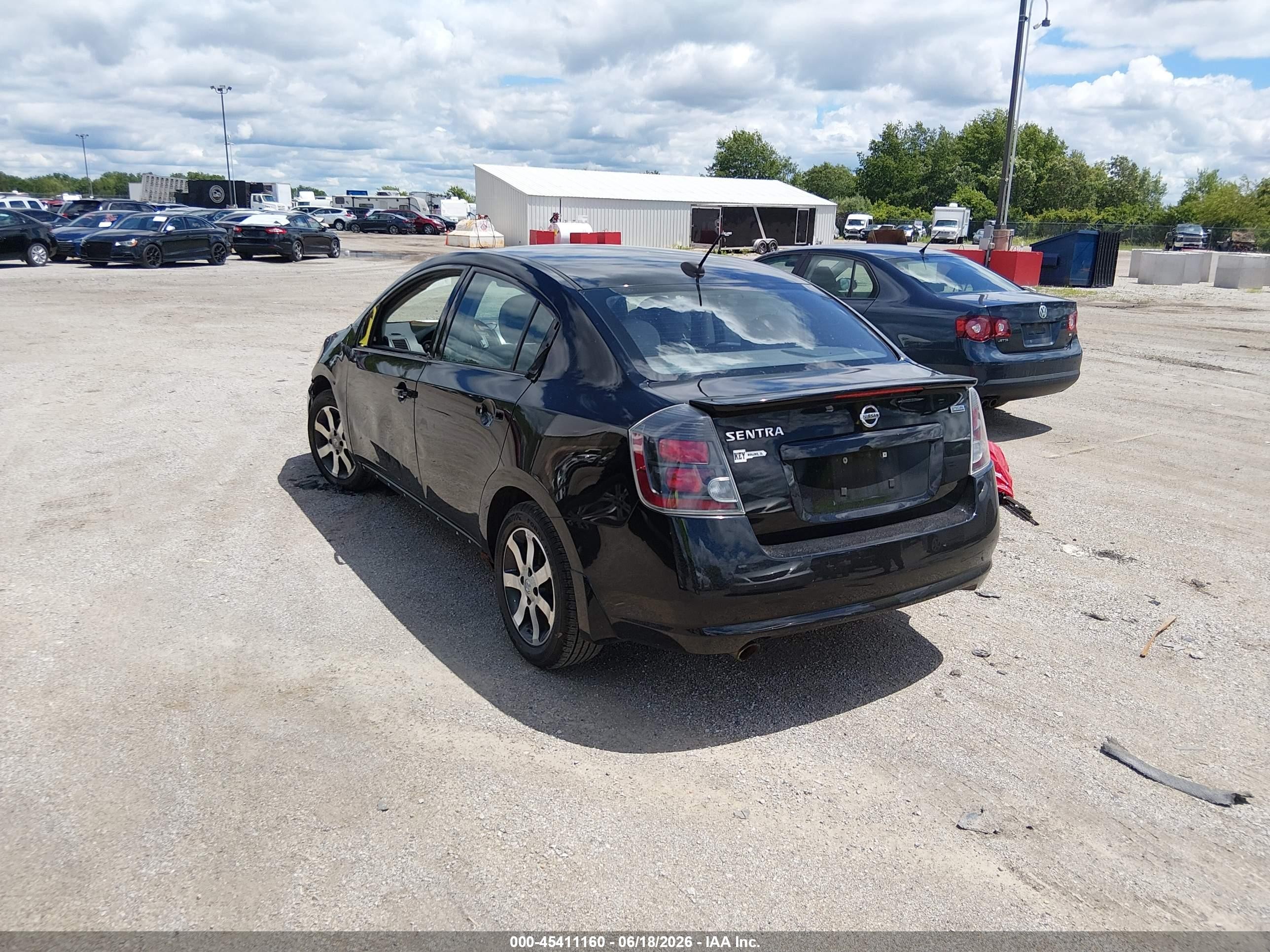 2012 Nissan Sentra 2.0 Sr Черный vin: 3N1AB6AP7CL635031