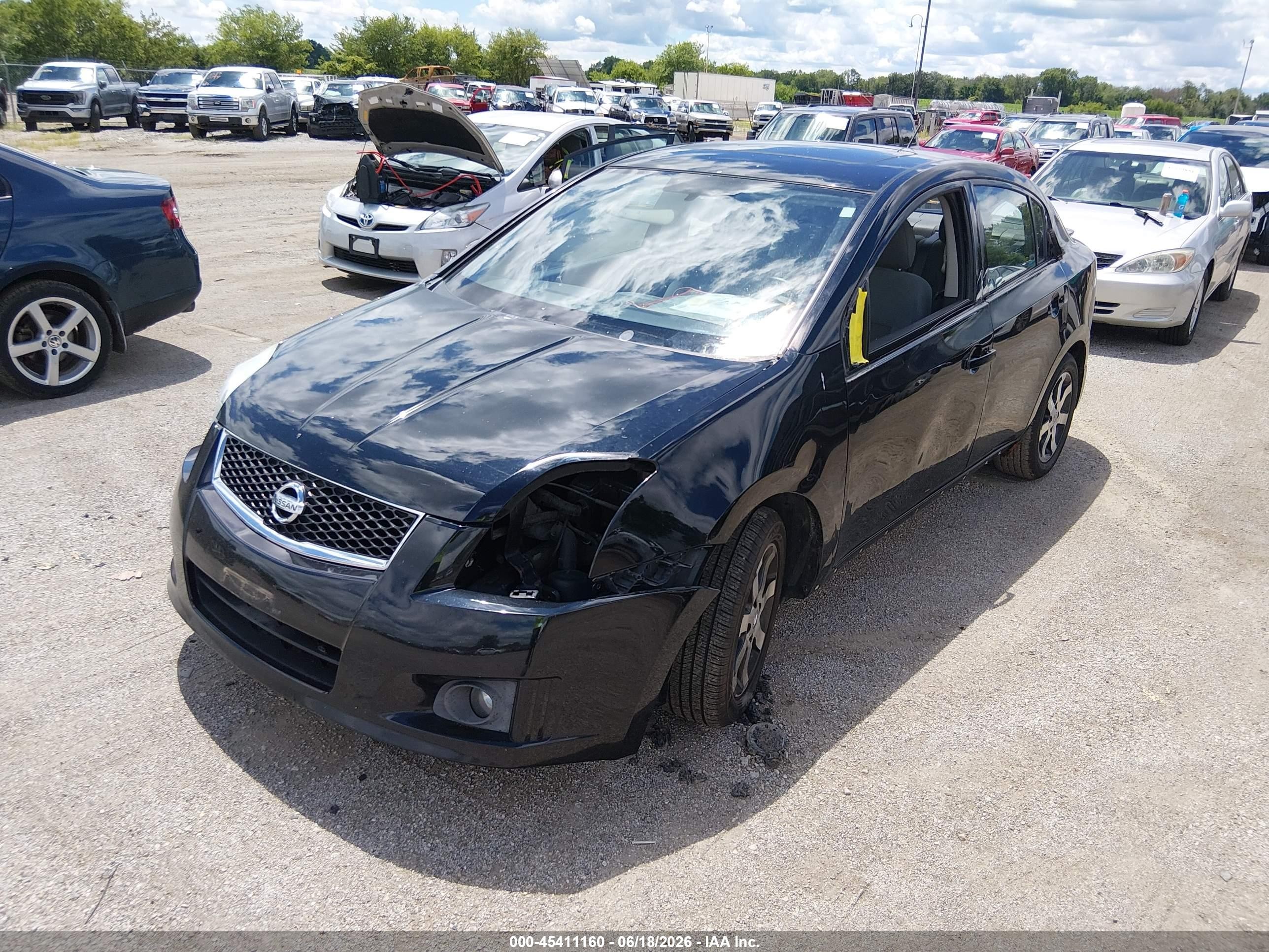 2012 Nissan Sentra 2.0 Sr Черный vin: 3N1AB6AP7CL635031