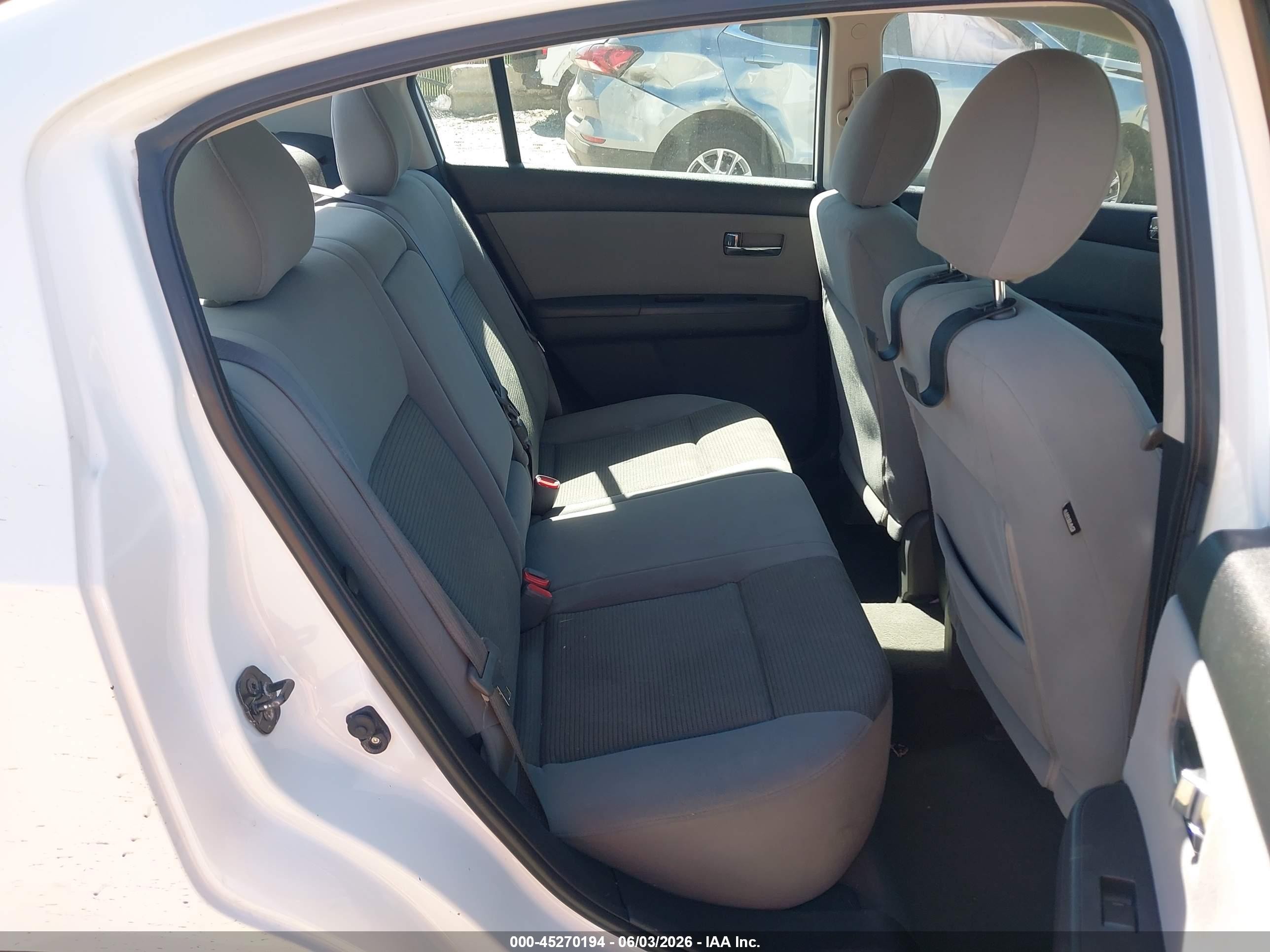 2012 Nissan Sentra 2.0 Sr White vin: 3N1AB6AP7CL646918
